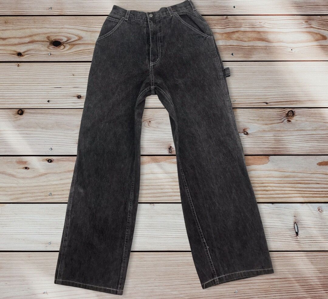 Japanese Brand Rare Freaks pocket back cargo Jeans carpanter Size US 29 - 1 Thumbnail