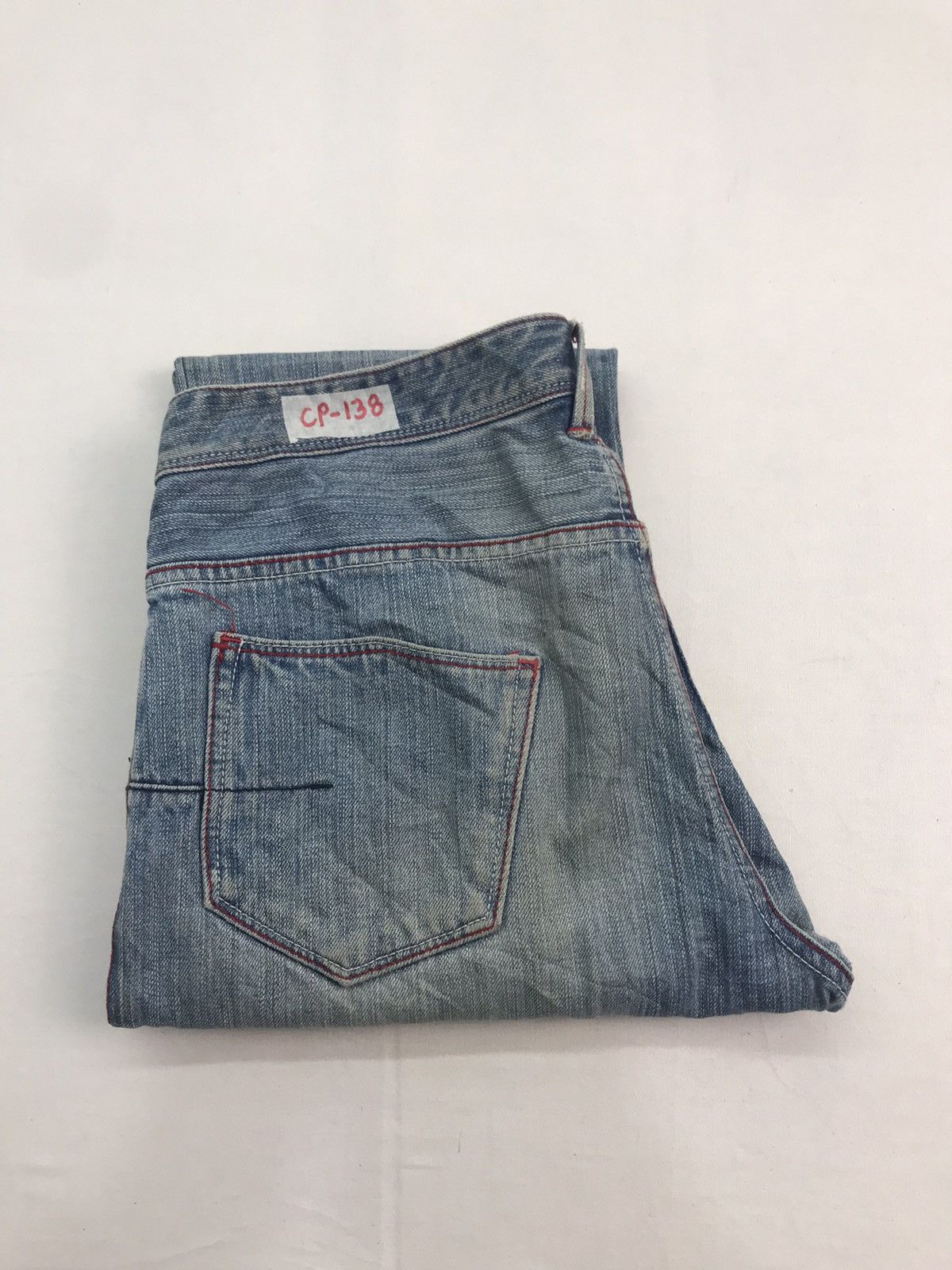 Japanese Brand Hiromichi nakano Jeans sun faded Size US 30 / EU 46 - 20 Thumbnail