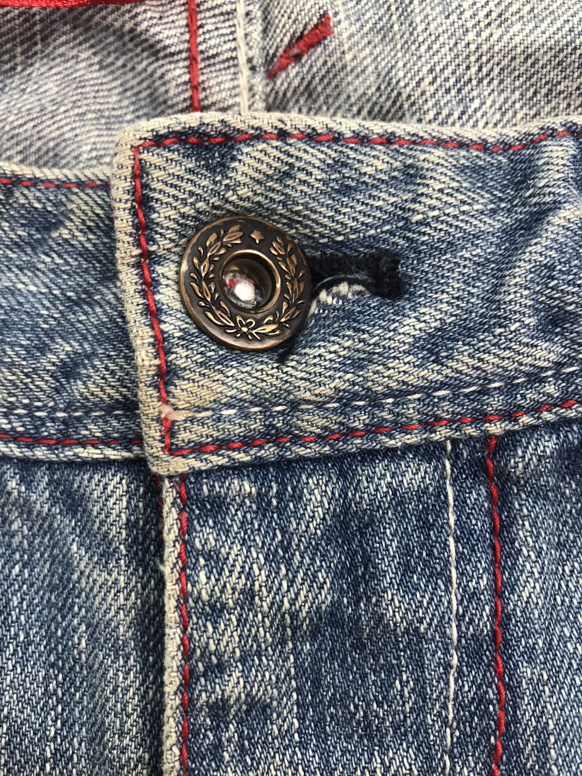 Japanese Brand Hiromichi nakano Jeans sun faded Size US 30 / EU 46 - 6 Thumbnail