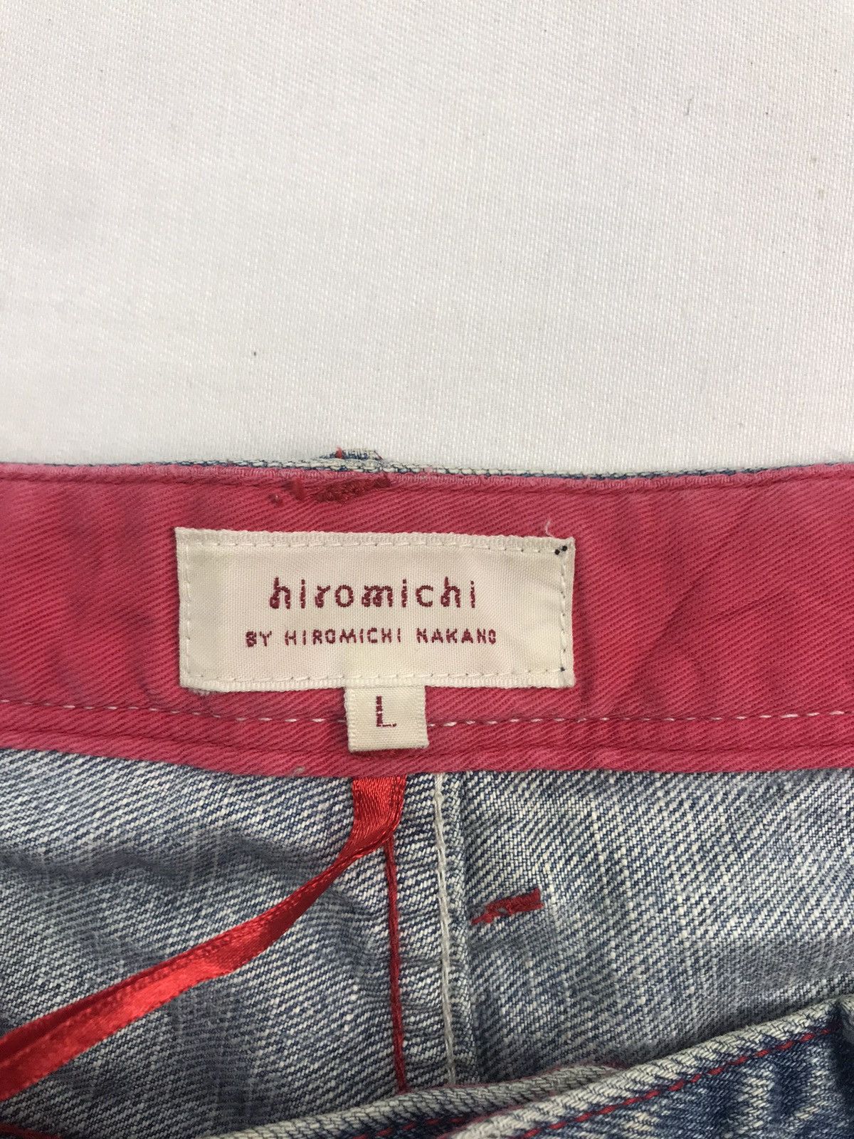 Japanese Brand Hiromichi nakano Jeans sun faded Size US 30 / EU 46 - 5 Thumbnail