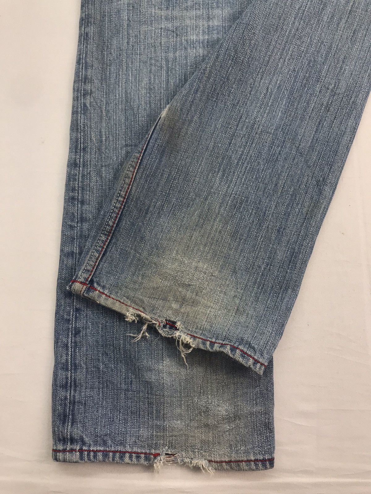 Japanese Brand Hiromichi nakano Jeans sun faded Size US 30 / EU 46 - 10 Thumbnail