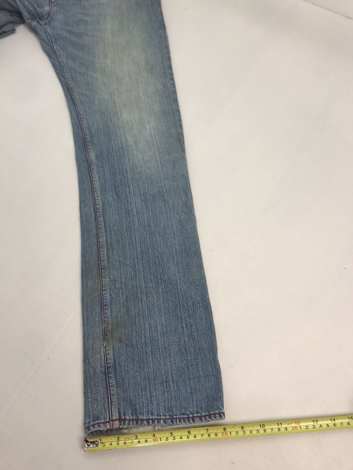 Japanese Brand Hiromichi nakano Jeans sun faded Size US 30 / EU 46 - 17 Thumbnail