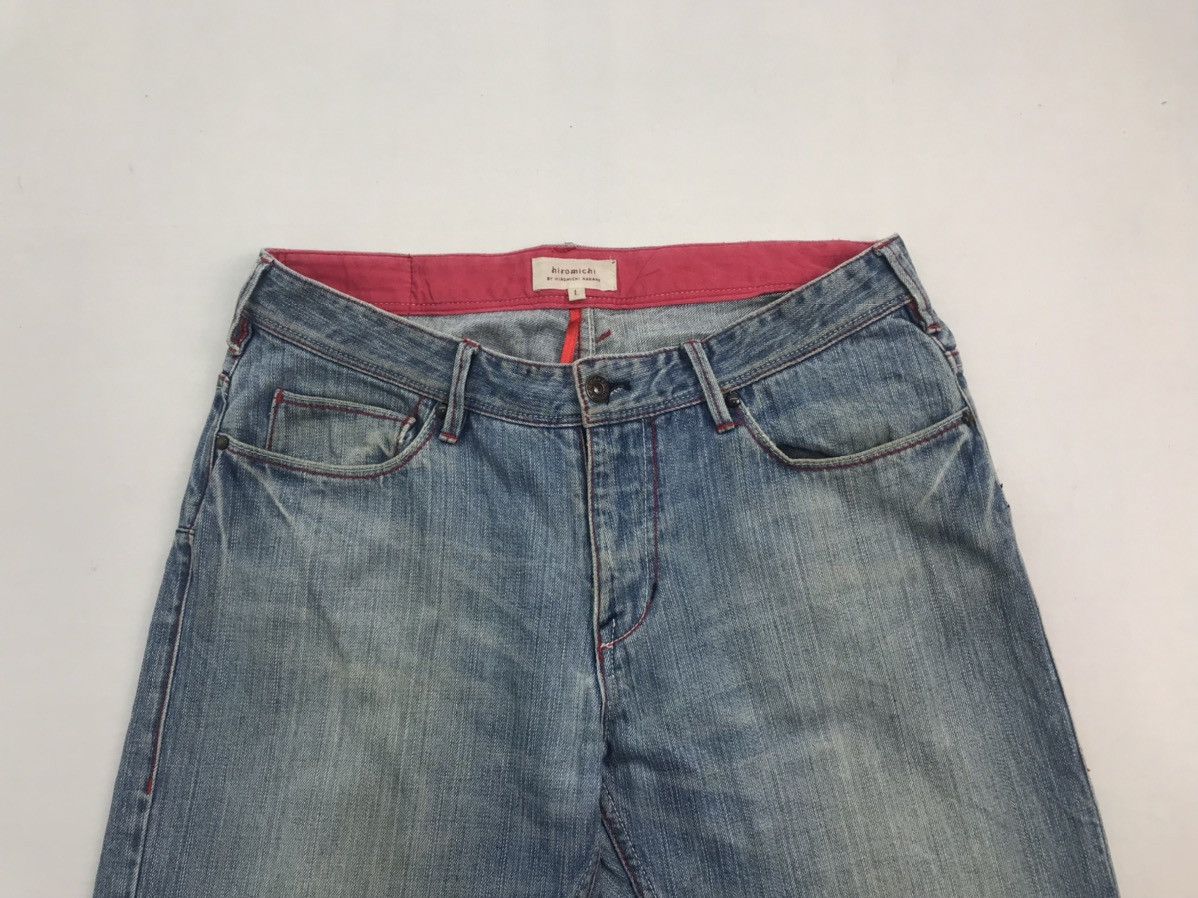 Japanese Brand Hiromichi nakano Jeans sun faded Size US 30 / EU 46 - 4 Thumbnail