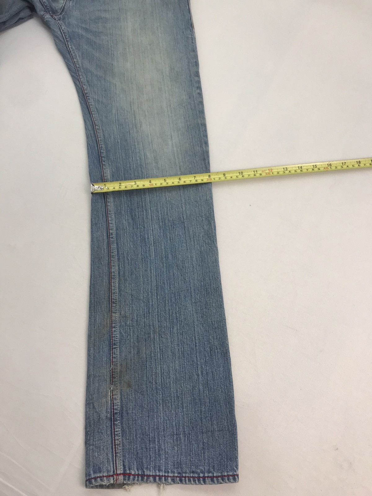 Japanese Brand Hiromichi nakano Jeans sun faded Size US 30 / EU 46 - 16 Thumbnail