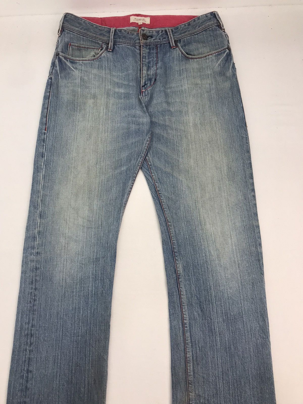 Japanese Brand Hiromichi nakano Jeans sun faded Size US 30 / EU 46 - 3 Thumbnail