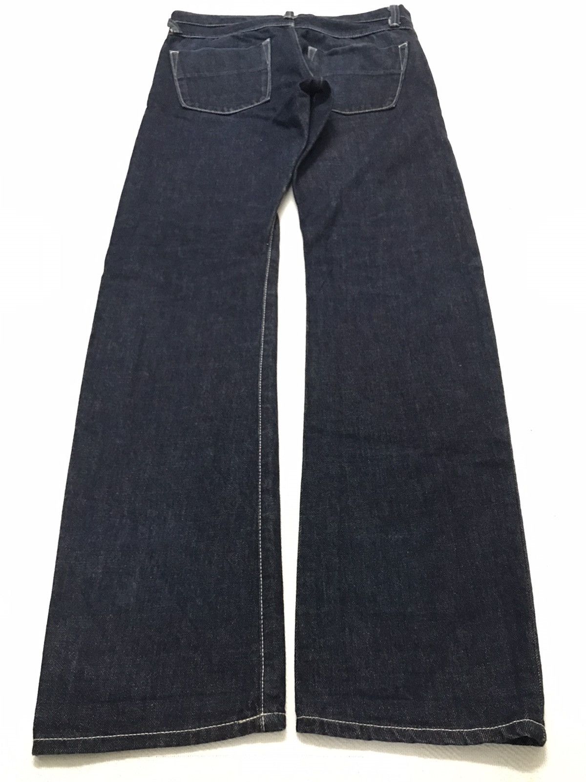 Uniqlo x Jil Sander Blue Denim Straight Cut Jeans