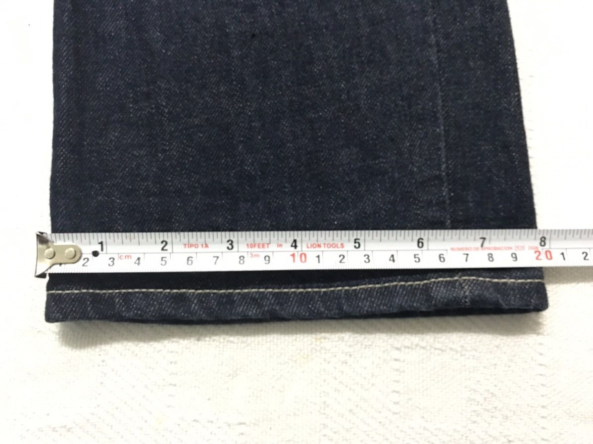 Designer × Jil Sander × Uniqlo Uniqlo x Jil Sander Blue Denim Straight Cut Jeans Size US 31 - 11 Thumbnail