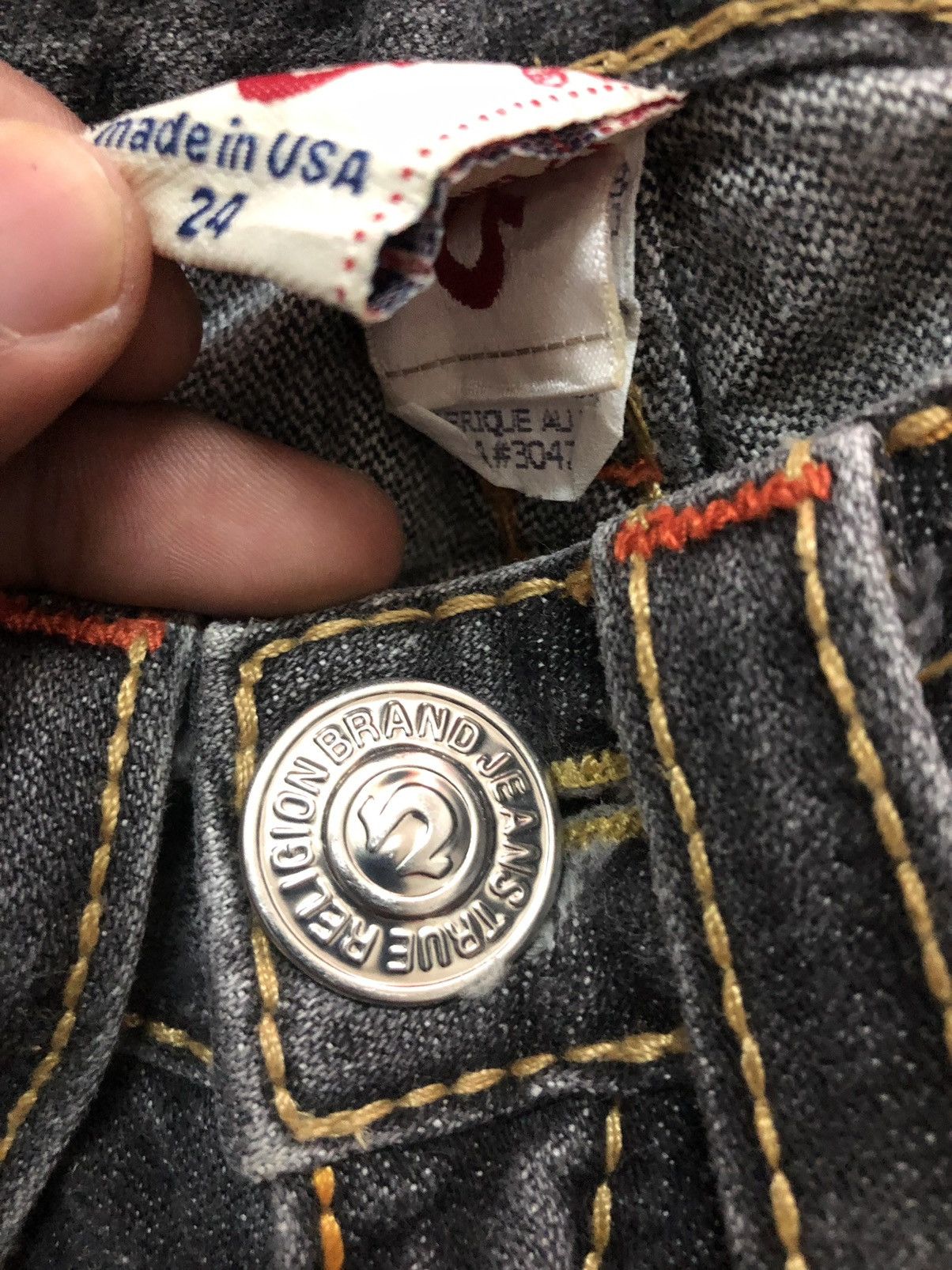 True Religion True religion Joey Big T made in USA bootcut style Size US 26 / EU 42 - 7 Thumbnail