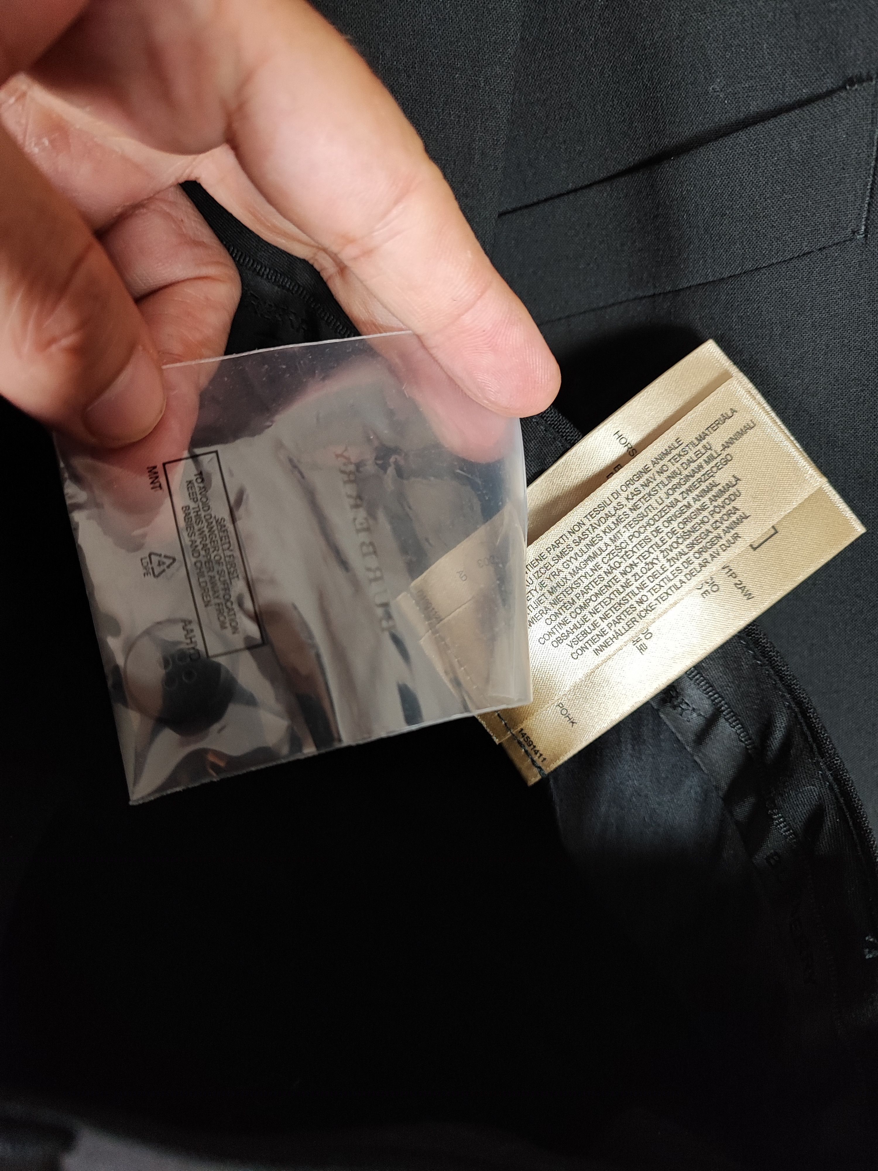 Burberry Burberry Black Suits brand new with tags! Size 40R - 6 Thumbnail