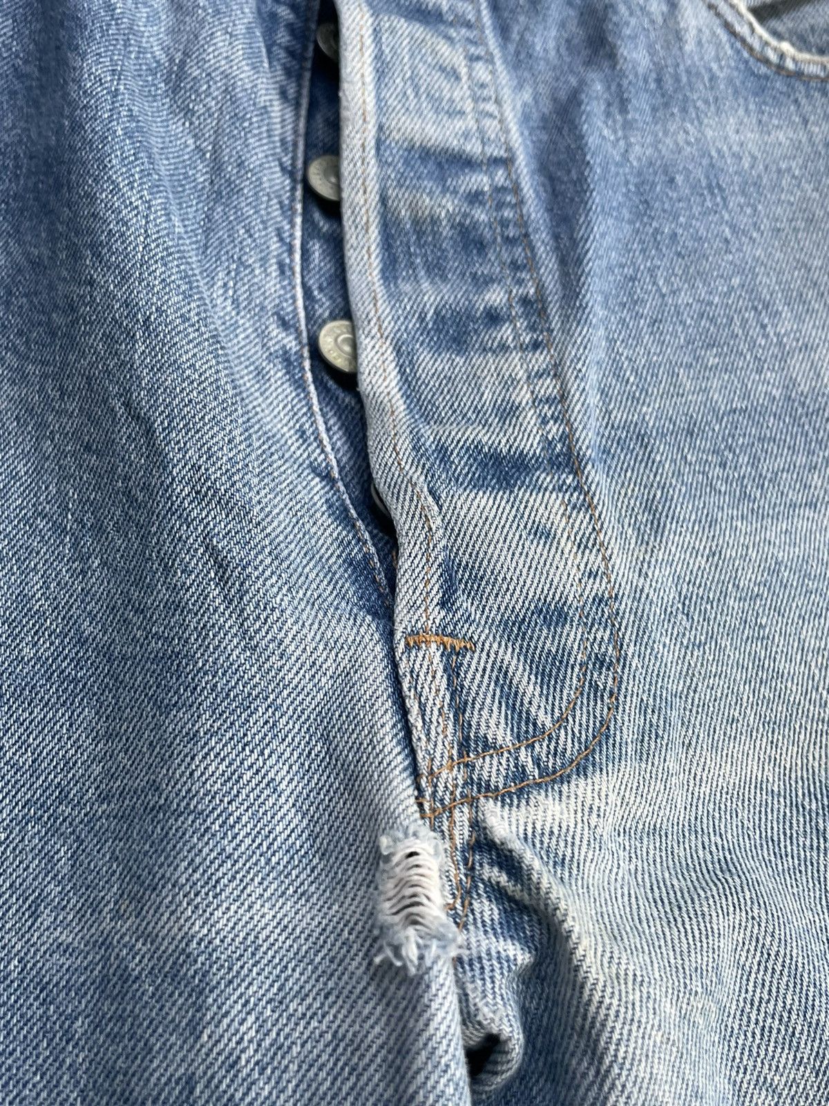 Levi's Vintage Levis 501e Redline 1978 Aging & Distressed Size US 36 / EU 52 - 19 Thumbnail