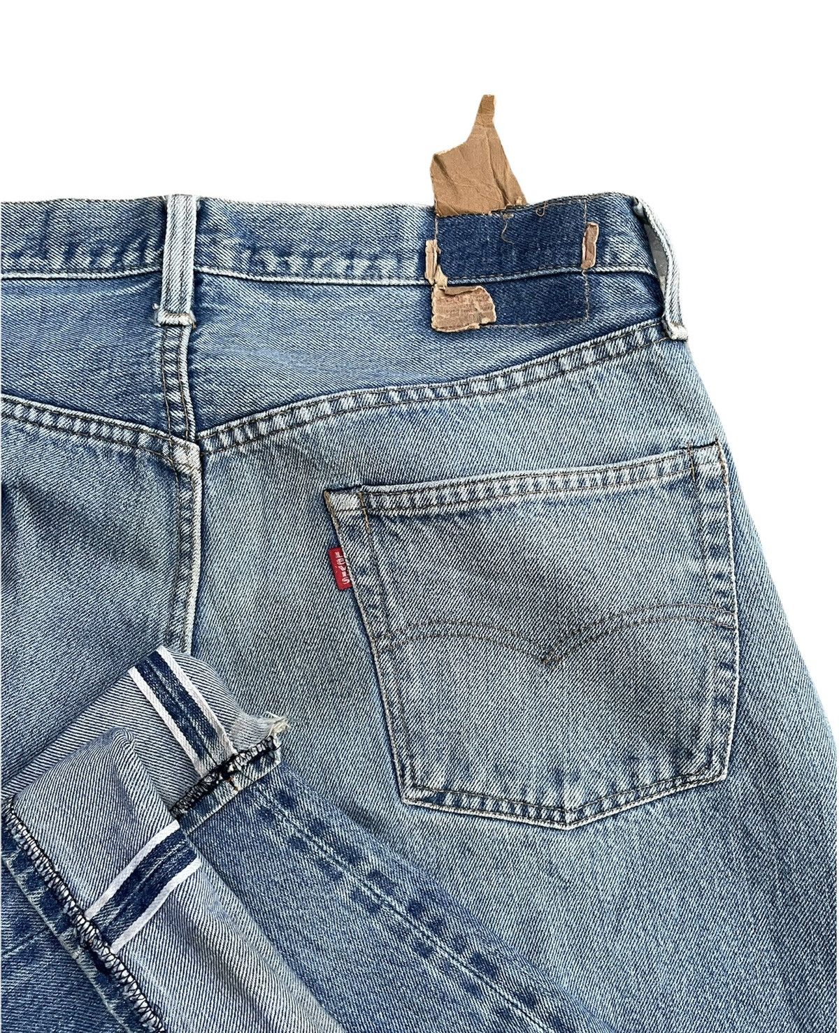 Levi's Vintage Levis 501e Redline 1978 Aging & Distressed Size US 36 / EU 52 - 6 Thumbnail