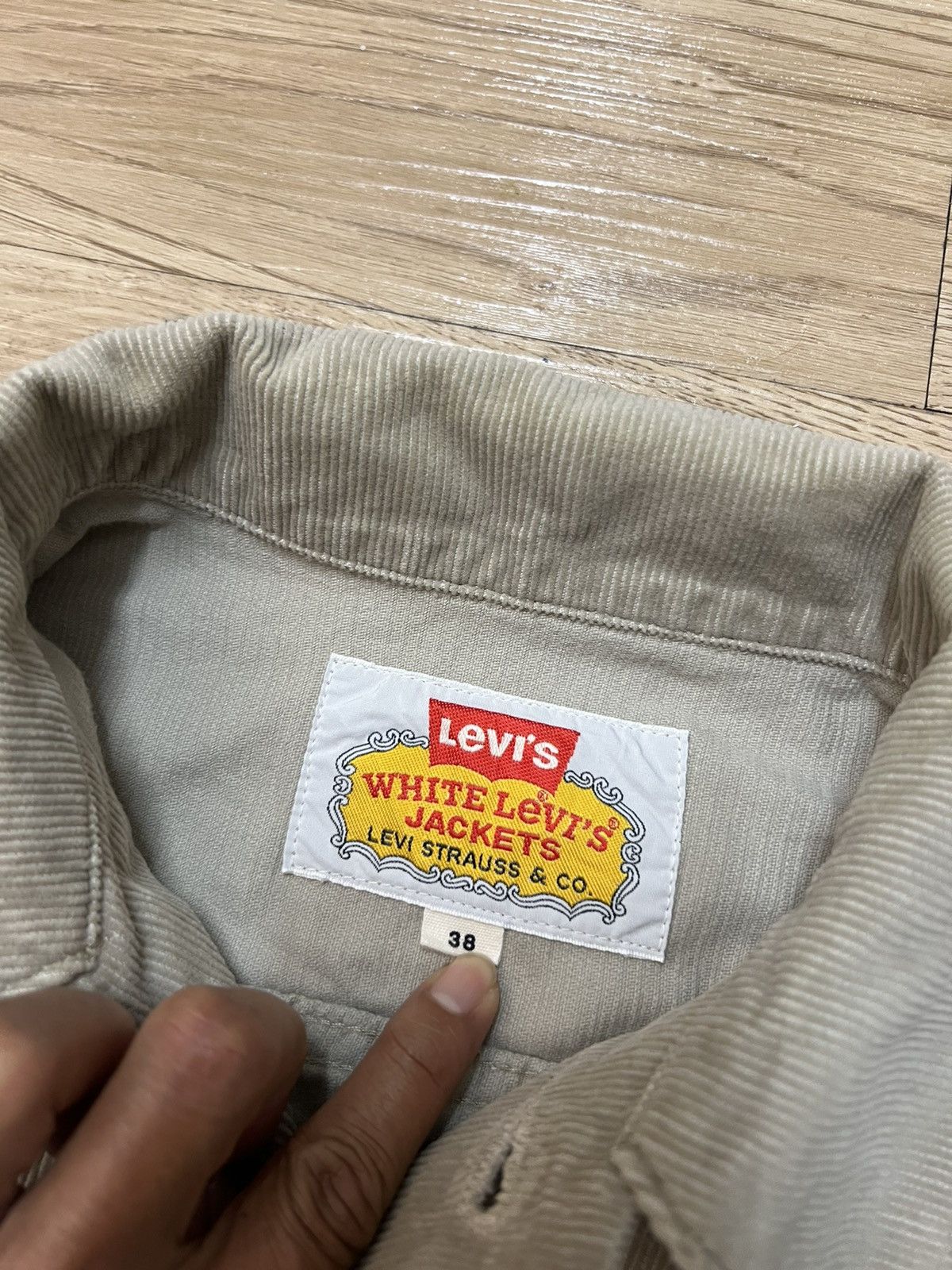 Levi's × Levi's Vintage Clothing × Vintage Levi's Corduroy Trucker Jacket Size XS / US 0-2 / IT 36-38 - 7 Thumbnail