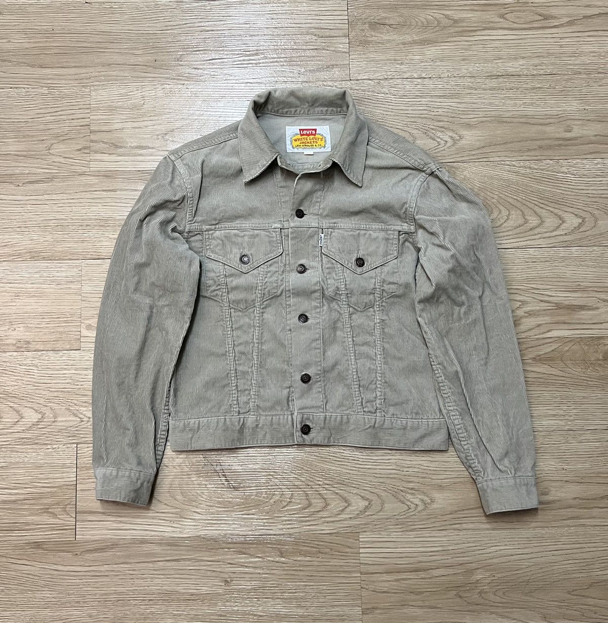Levi's × Levi's Vintage Clothing × Vintage Levi's Corduroy Trucker Jacket Size XS / US 0-2 / IT 36-38 - 1 Thumbnail