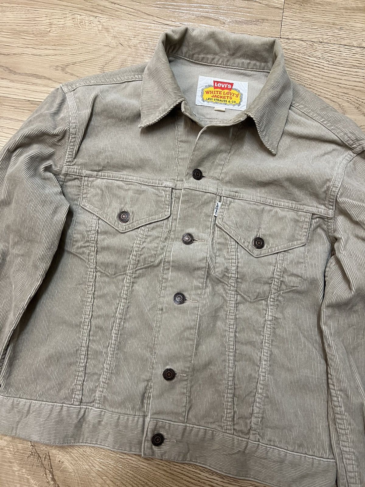 Levi's × Levi's Vintage Clothing × Vintage Levi's Corduroy Trucker Jacket Size XS / US 0-2 / IT 36-38 - 2 Thumbnail