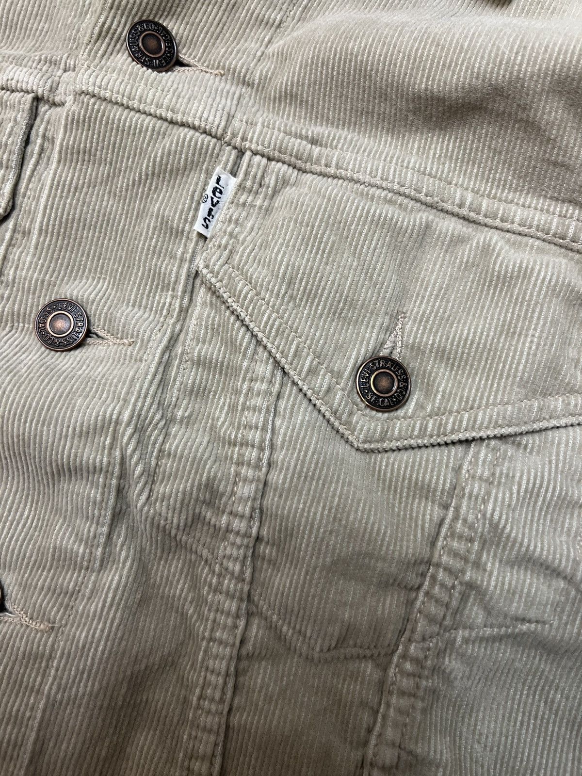 Levi's × Levi's Vintage Clothing × Vintage Levi's Corduroy Trucker Jacket Size XS / US 0-2 / IT 36-38 - 5 Thumbnail