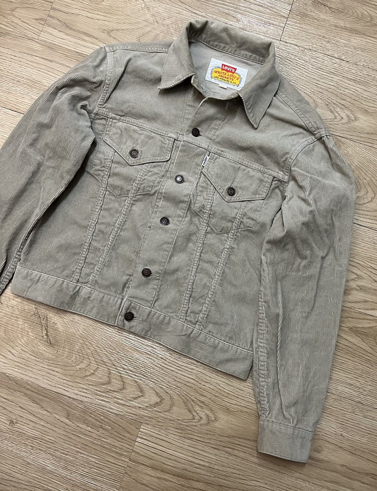 Levi's × Levi's Vintage Clothing × Vintage Levi's Corduroy Trucker Jacket Size XS / US 0-2 / IT 36-38 - 3 Thumbnail