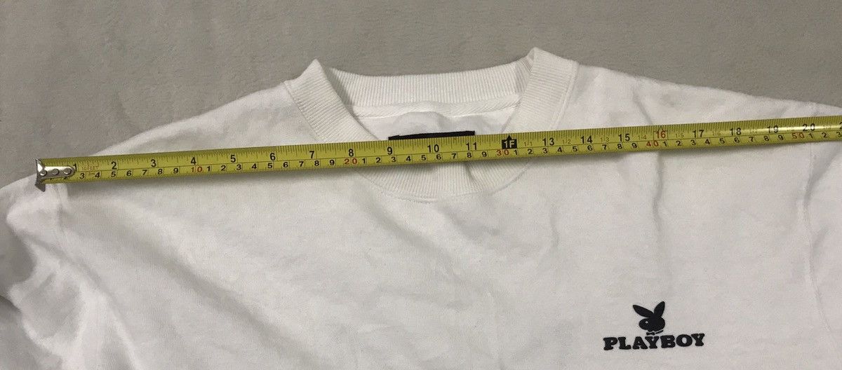 Playboy Playboy White Sweatshirt Big Bunny Spell Out Size M Size US M / EU 48-50 / 2 - 9 Thumbnail