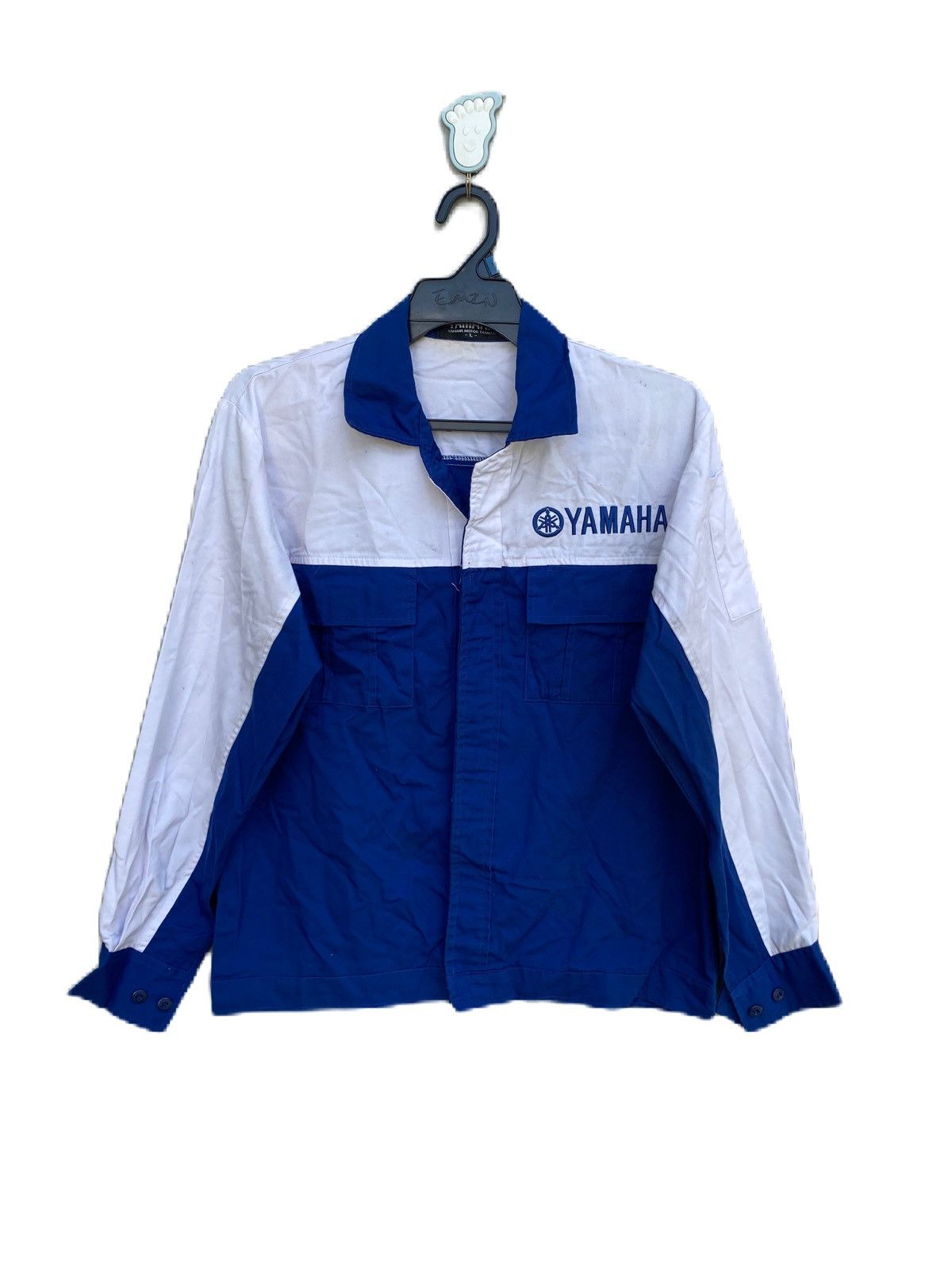 Yamaha YAMAHA FACTORY SHIRT EMBROIDERED VALENTINO ROSSI Size US L / EU 52-54 / 3 - 2 Thumbnail