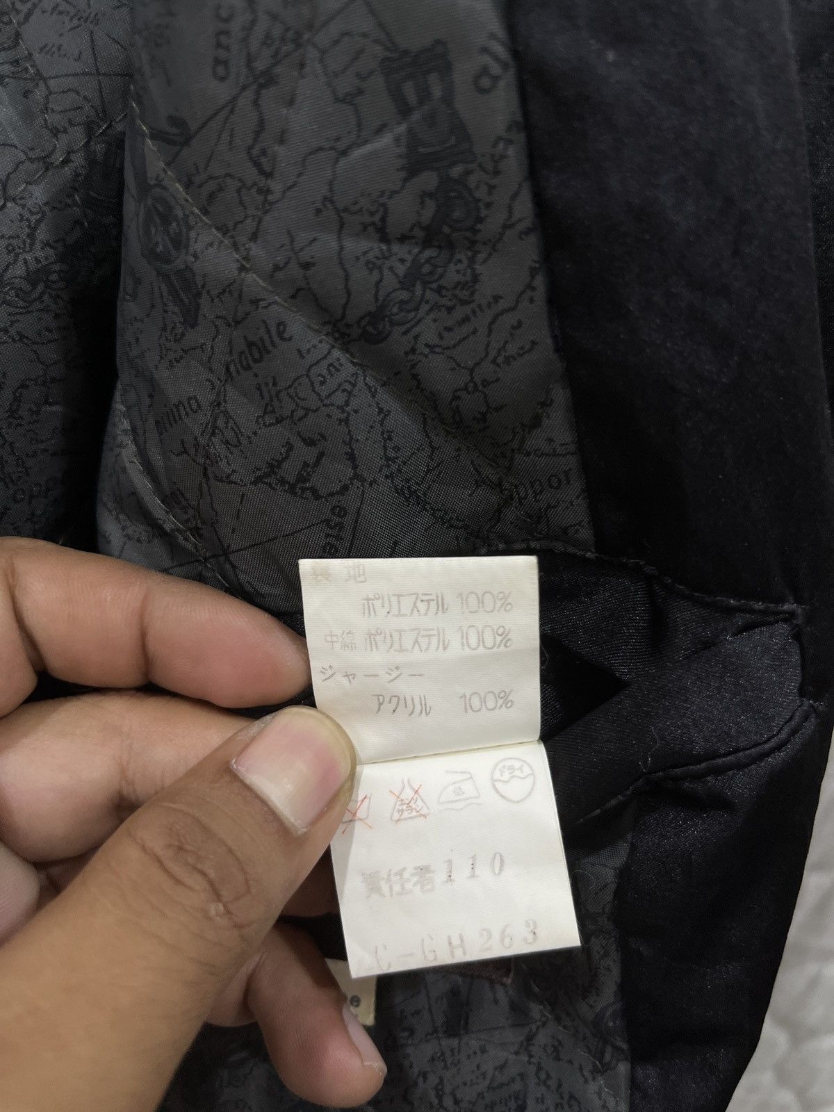 Japanese Brand (Zzz). DEVILLS UOMO BOMBER JACKET Size US M / EU 48-50 / 2 - 10 Thumbnail