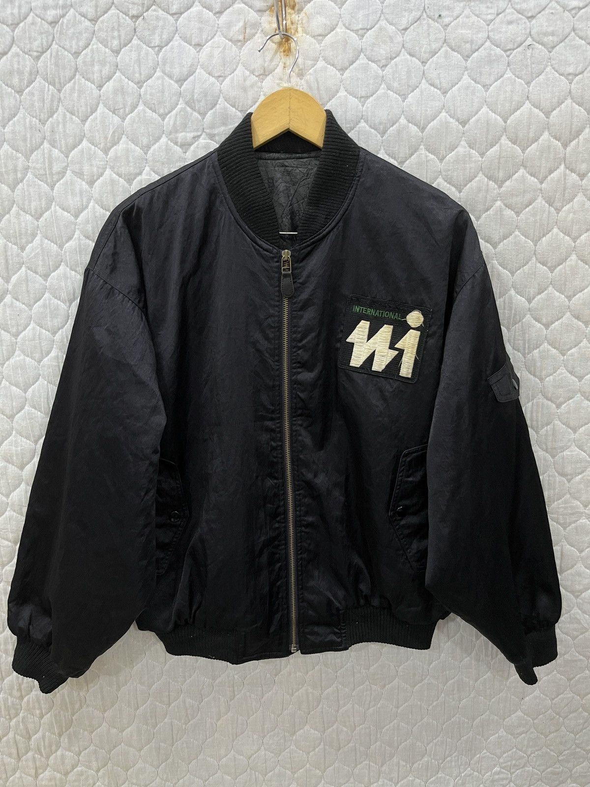 Japanese Brand (Zzz). DEVILLS UOMO BOMBER JACKET Size US M / EU 48-50 / 2 - 1 Thumbnail