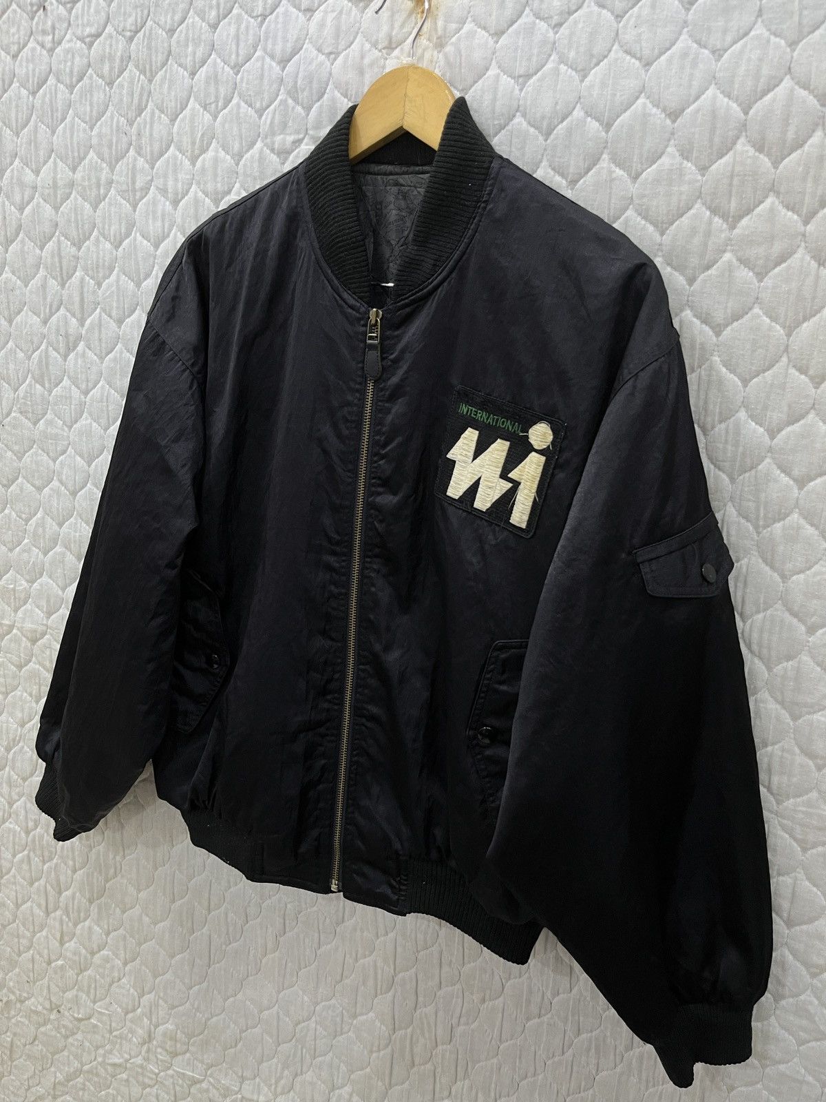 Japanese Brand (Zzz). DEVILLS UOMO BOMBER JACKET Size US M / EU 48-50 / 2 - 2 Thumbnail