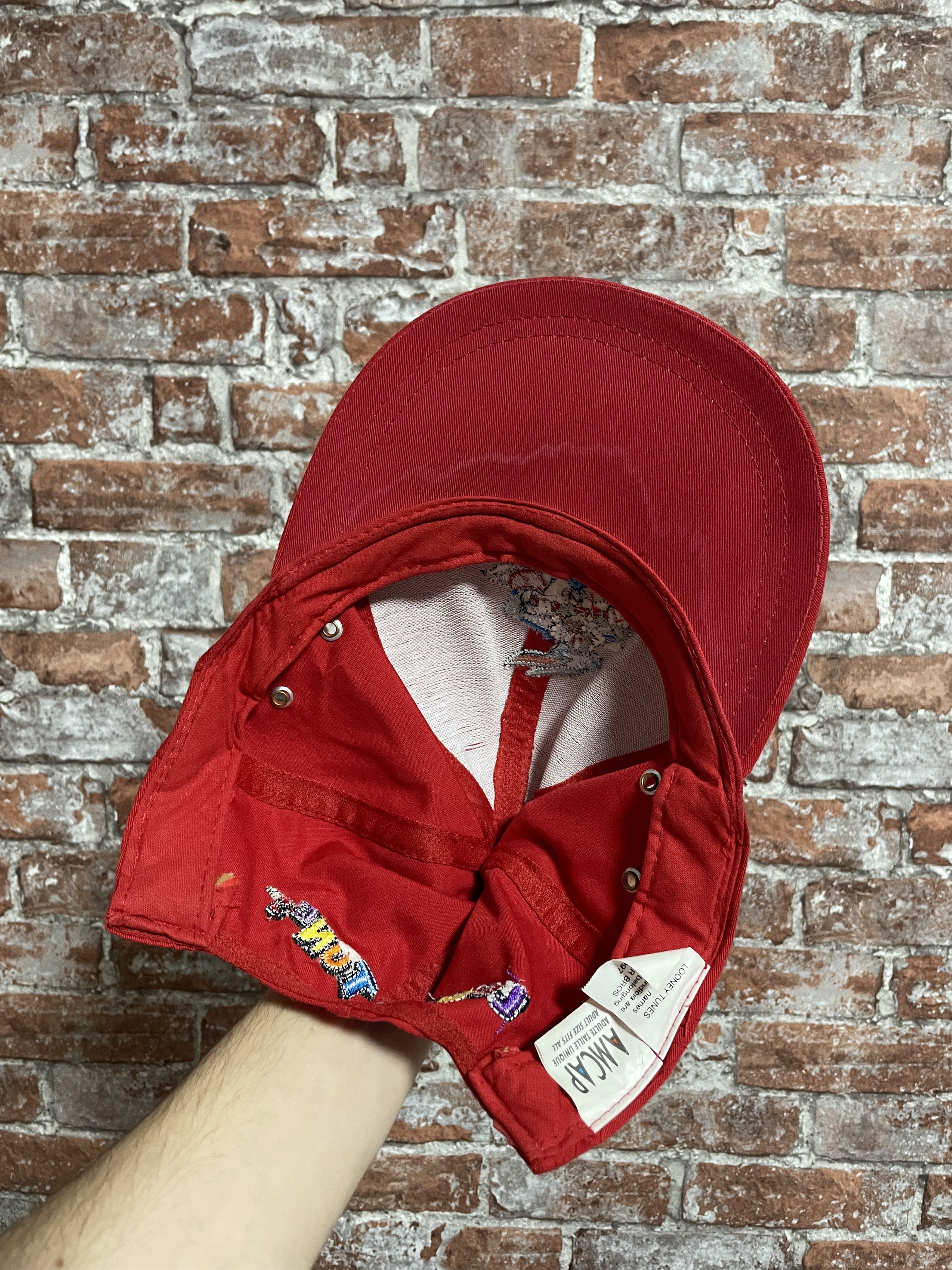 Cartoon Network Vintage 1997 Looney Tunes Cartoon Movie Cap Size ONE SIZE - 4 Thumbnail