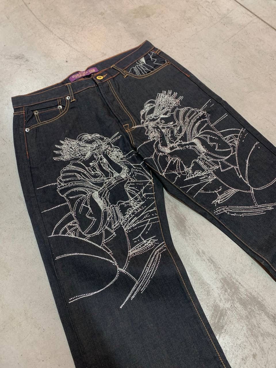 Christian Audigier Christian Audigier Denim Pants rare Size US 36 / EU 52 - 7 Thumbnail