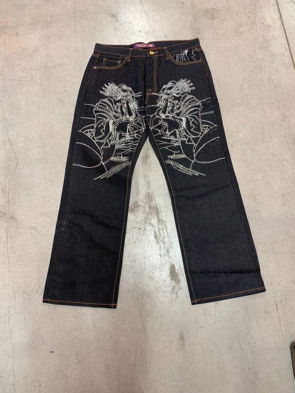 Christian Audigier Christian Audigier Denim Pants rare Size US 36 / EU 52 - 6 Thumbnail