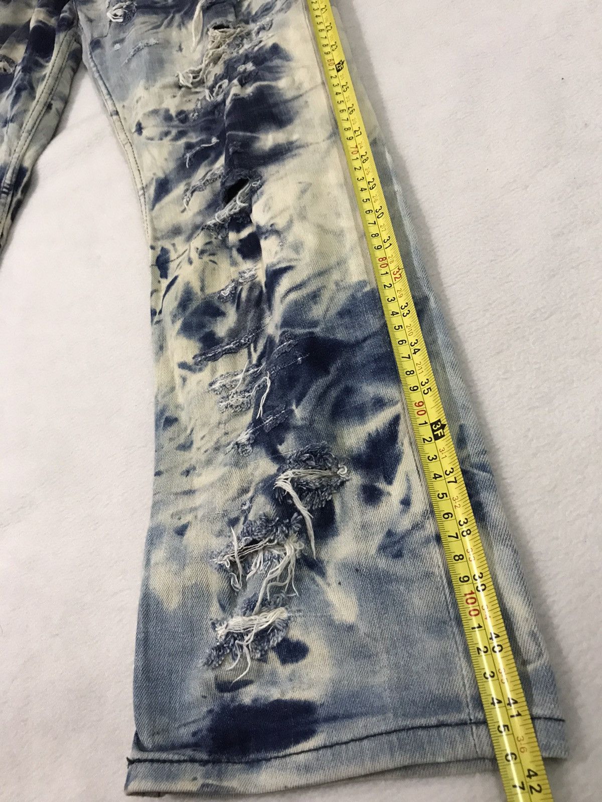 Levi's Asid Wash Distressed Levis Denim Jeans Size 38 Size US 38 / EU 54 - 11 Thumbnail