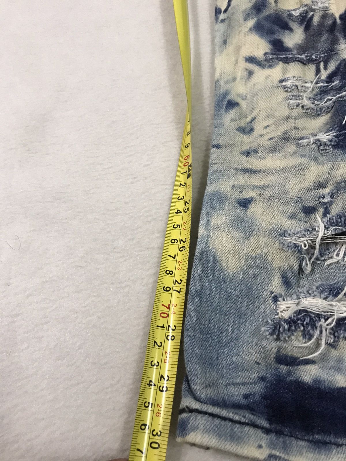 Levi's Asid Wash Distressed Levis Denim Jeans Size 38 Size US 38 / EU 54 - 12 Thumbnail