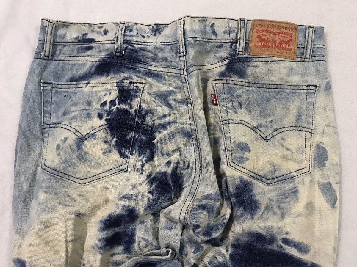 Levi's Asid Wash Distressed Levis Denim Jeans Size 38 Size US 38 / EU 54 - 3 Thumbnail