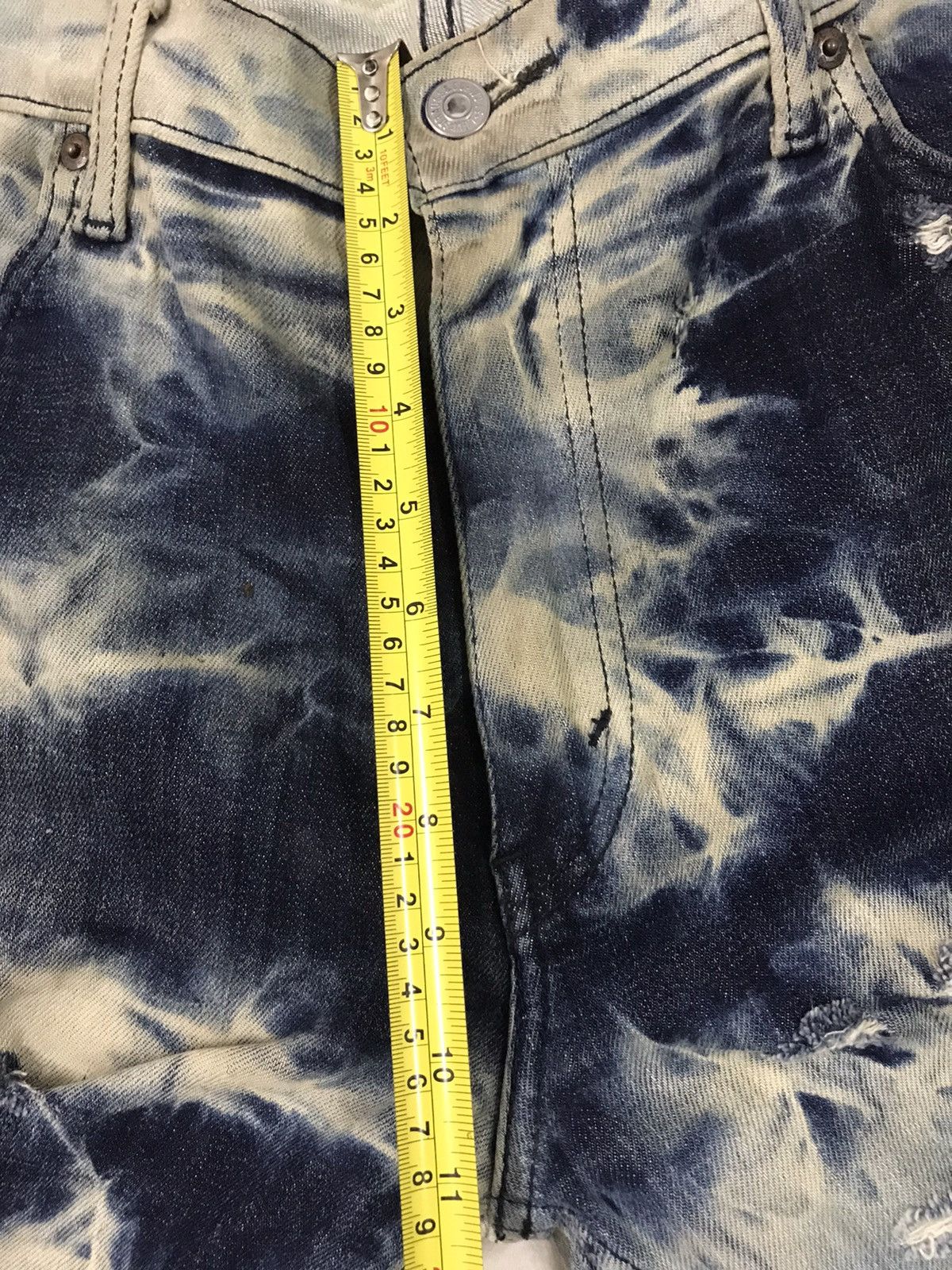 Levi's Asid Wash Distressed Levis Denim Jeans Size 38 Size US 38 / EU 54 - 14 Thumbnail