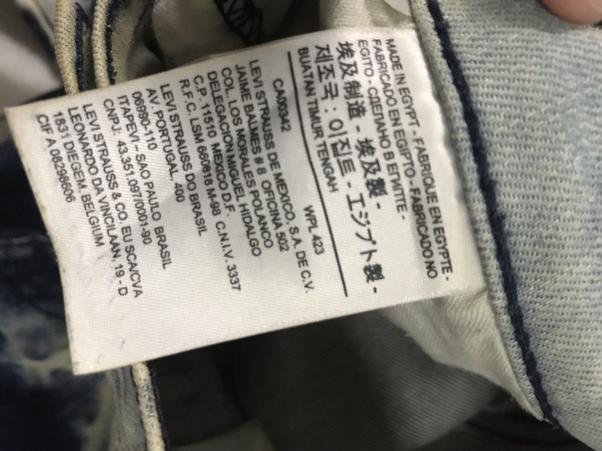 Levi's Asid Wash Distressed Levis Denim Jeans Size 38 Size US 38 / EU 54 - 10 Thumbnail