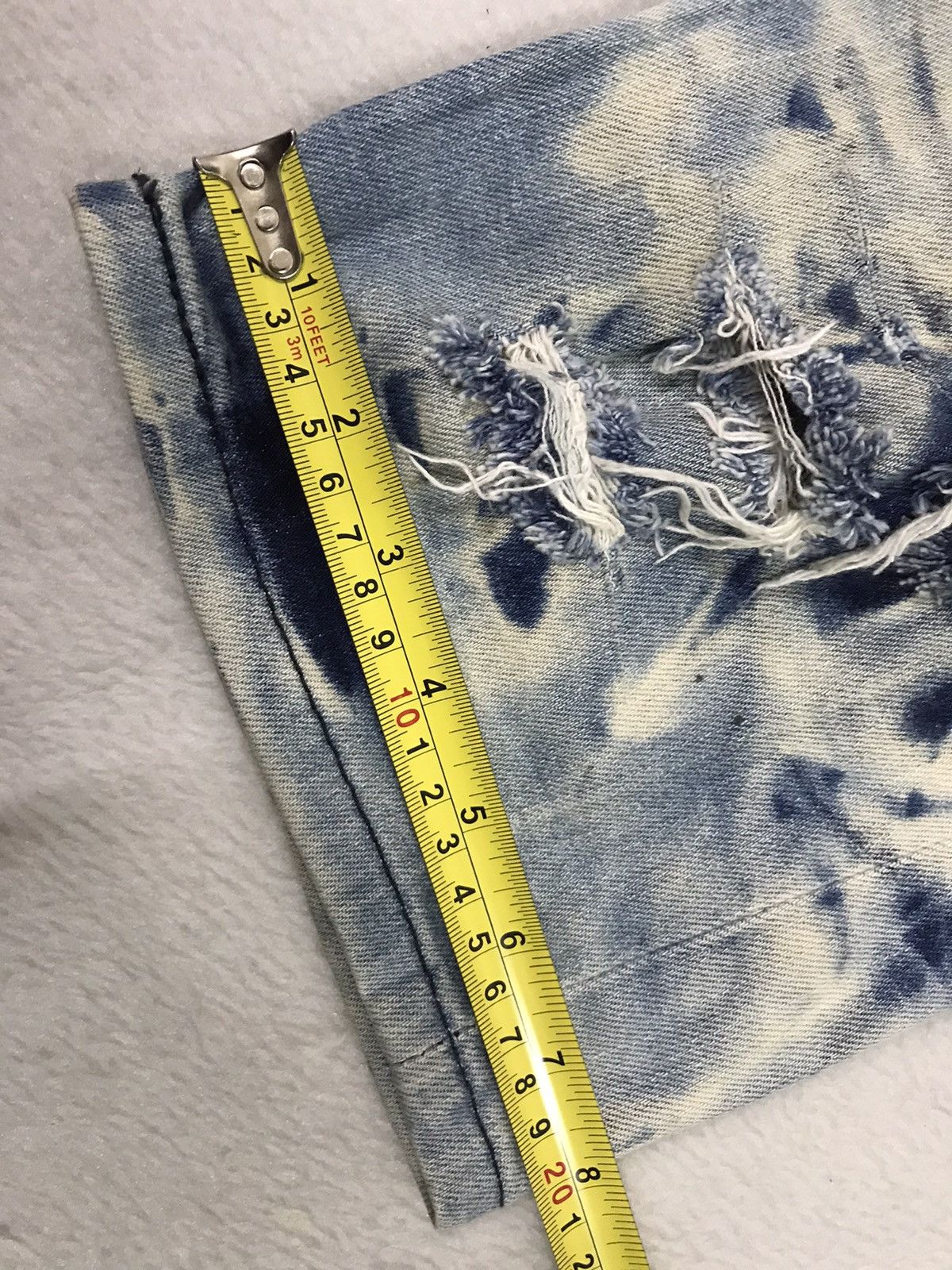 Levi's Asid Wash Distressed Levis Denim Jeans Size 38 Size US 38 / EU 54 - 17 Thumbnail