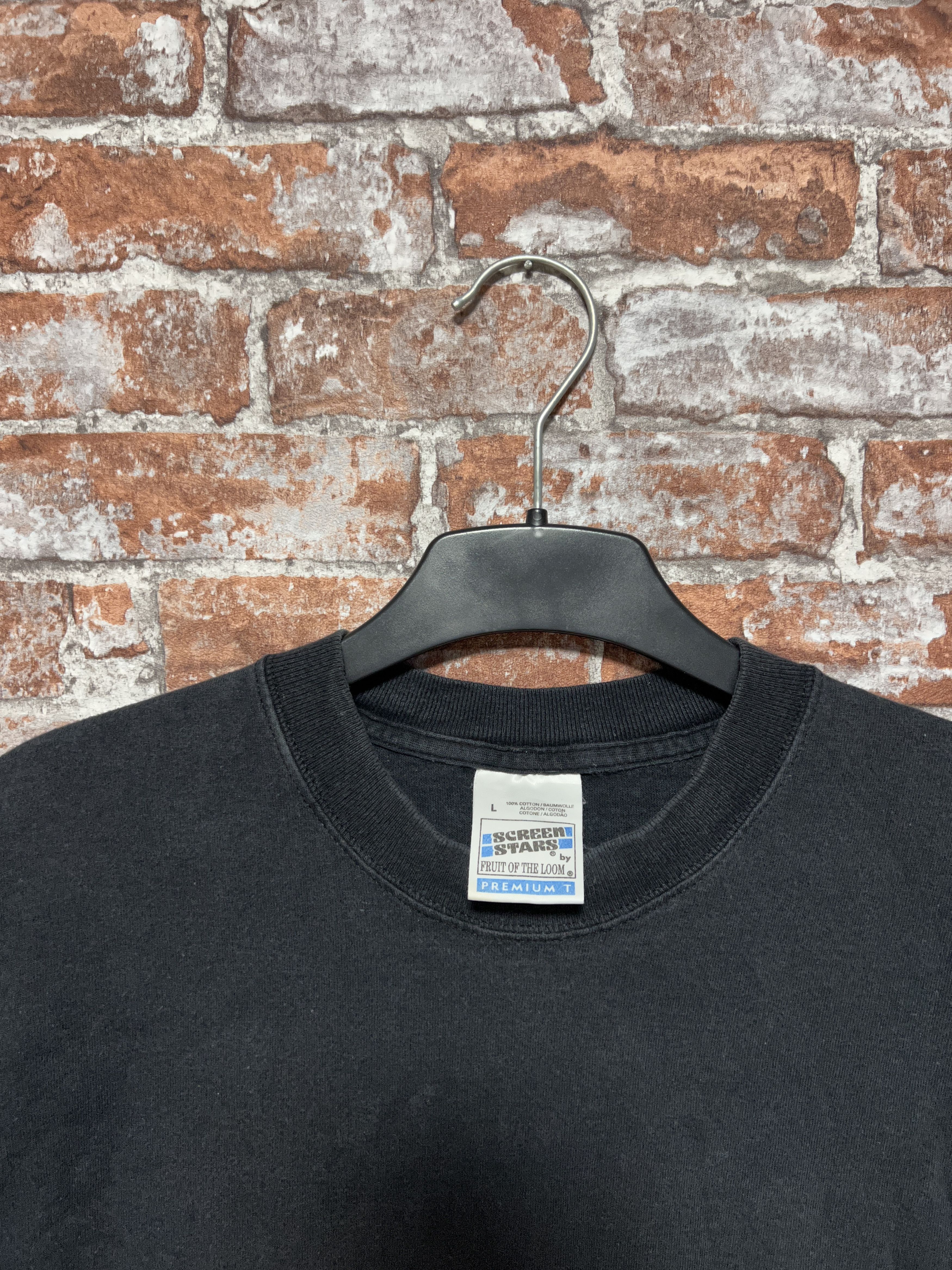 Vintage Vintage 90s Adobe Logo Screen Stars T-shirt Size US L / EU 52-54 / 3 - 3 Thumbnail
