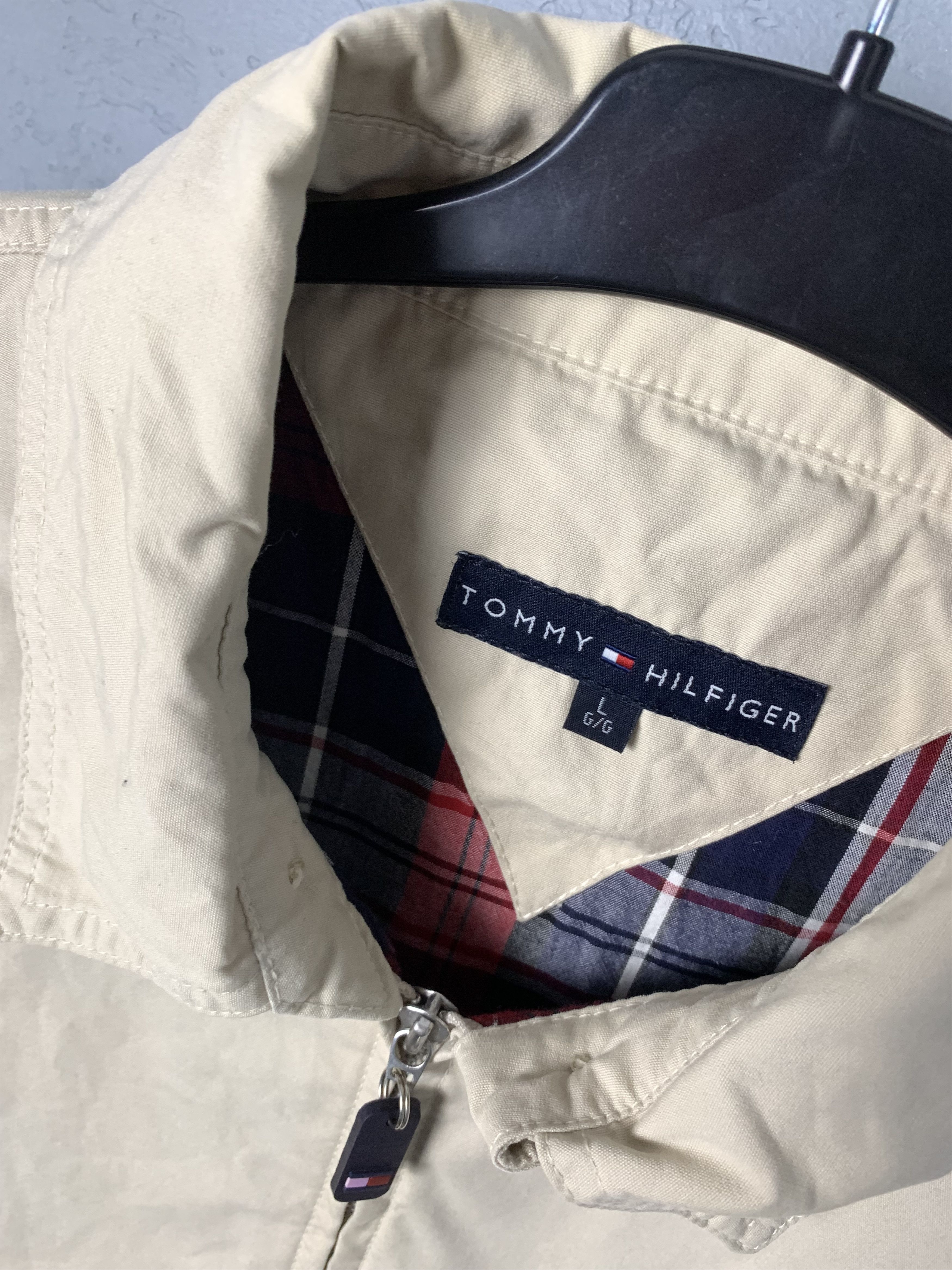 Tommy Hilfiger Tommy Hilfiger Vintage Mens Jacket Size US L / EU 52-54 / 3 - 3 Thumbnail