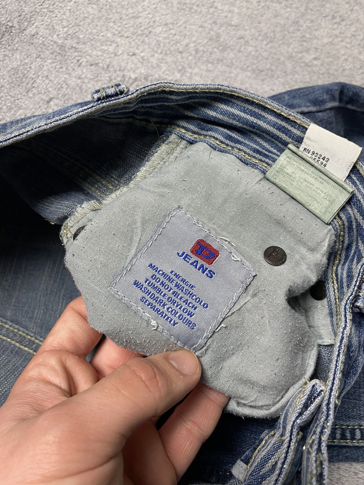 Diesel Vintage Y2K Diesel jeans denim pants Size US 35 - 7 Thumbnail