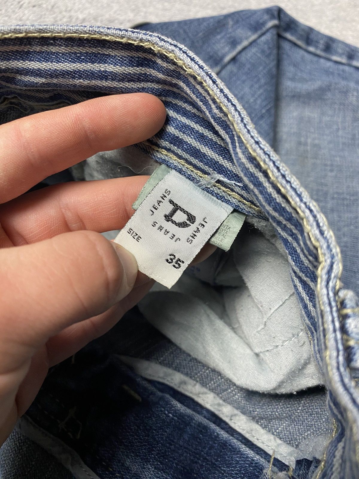Diesel Vintage Y2K Diesel jeans denim pants Size US 35 - 6 Thumbnail