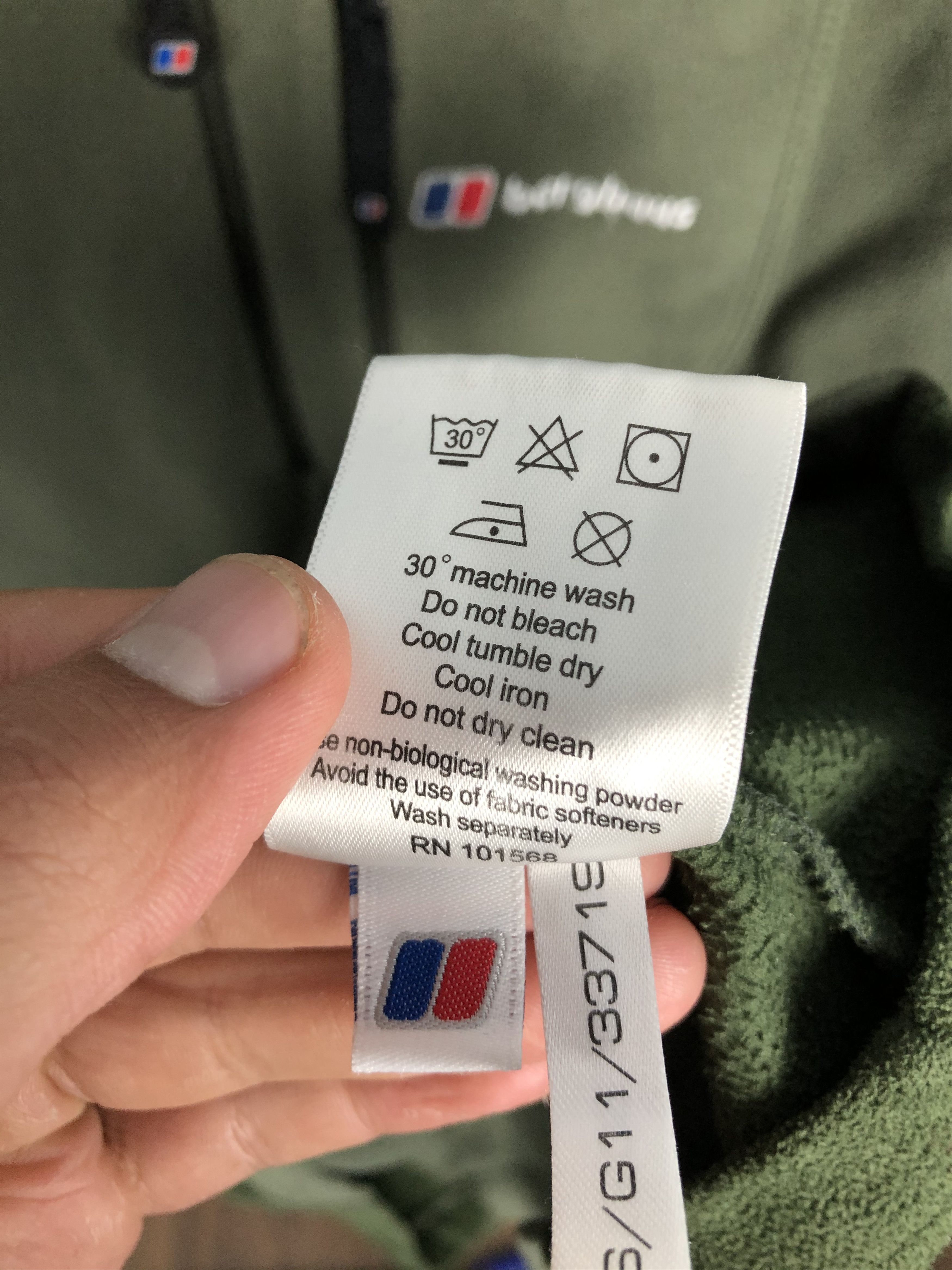 Berghaus × Vintage Berghaus Vintage Mens Fleece 1\4 Zip Jacket Size US M / EU 48-50 / 2 - 5 Thumbnail