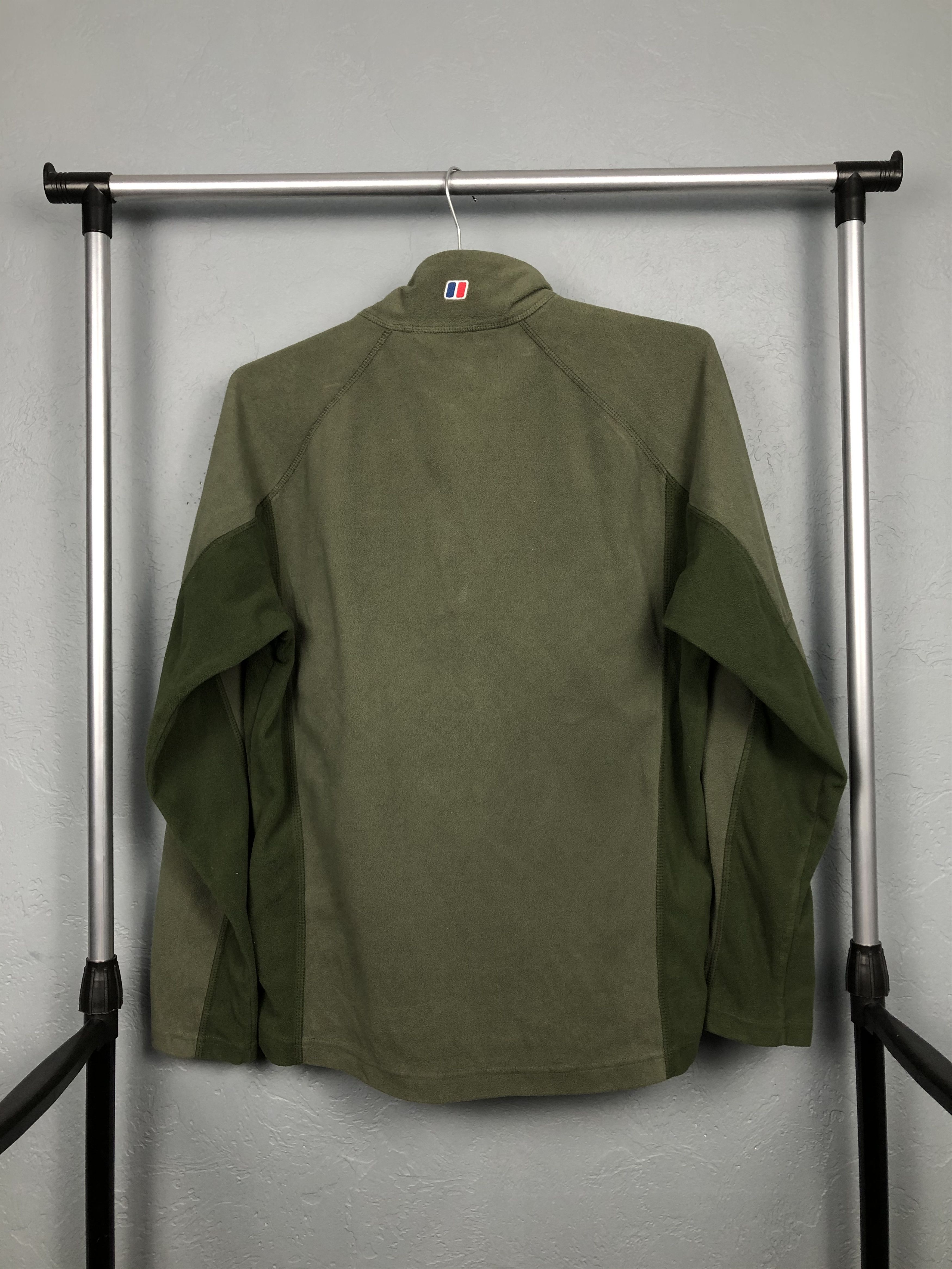 Berghaus × Vintage Berghaus Vintage Mens Fleece 1\4 Zip Jacket Size US M / EU 48-50 / 2 - 6 Thumbnail