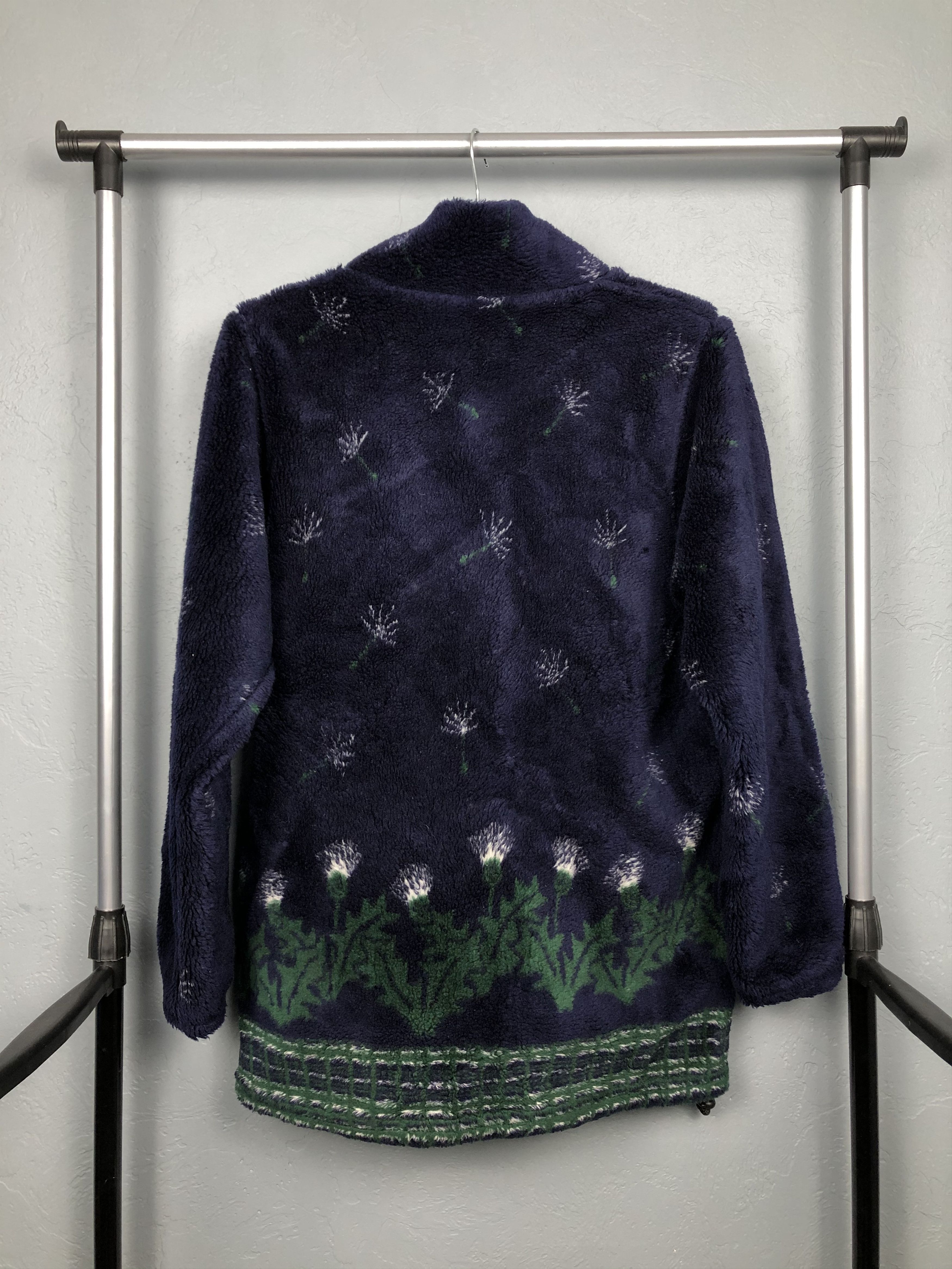 Vintage Vintage Fleece Jacket Printed All Over Size US M / EU 48-50 / 2 - 5 Thumbnail