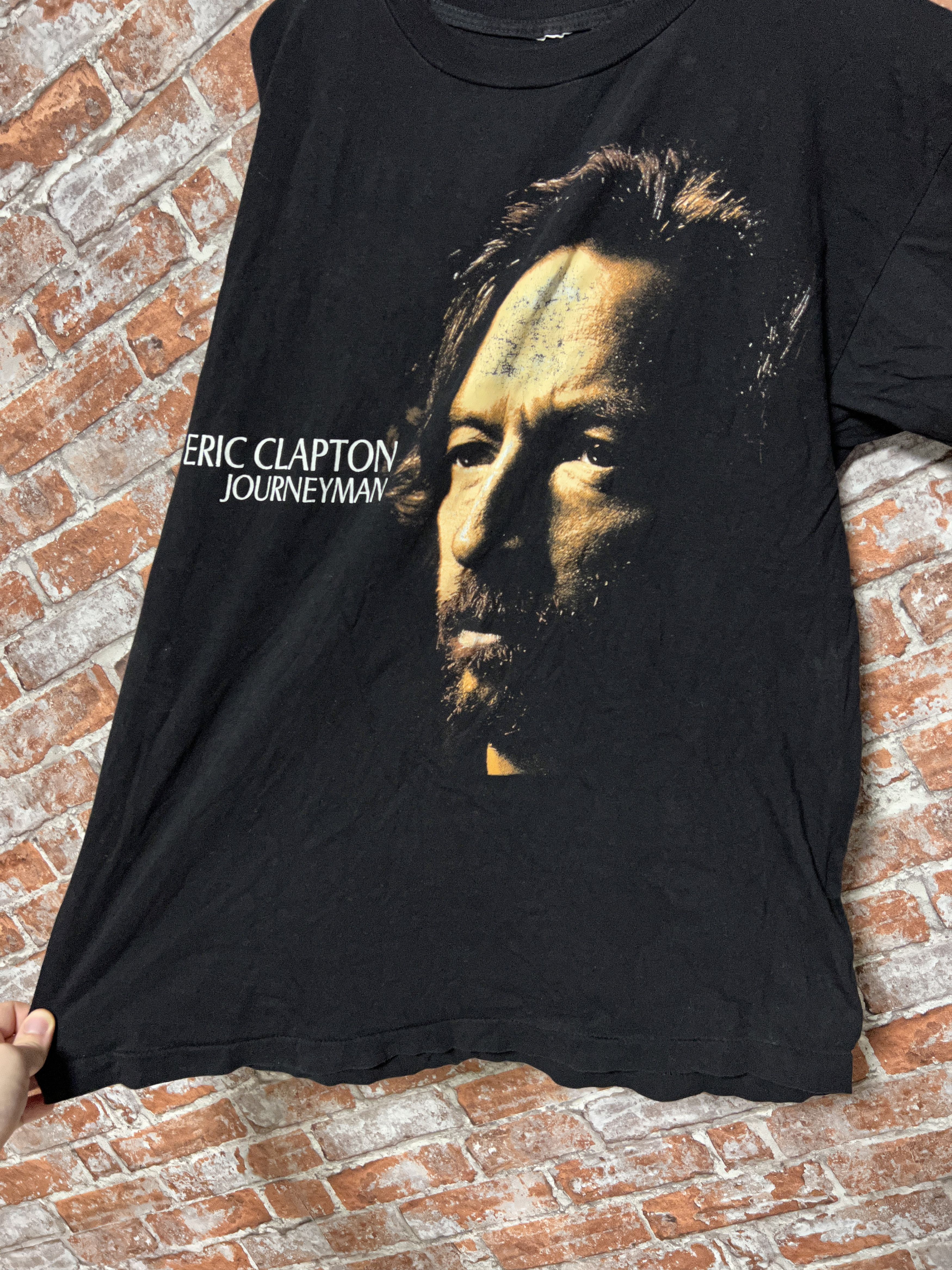 Band Tees Vintage 90s Eric Clapton Journeyman T-shirt Size US L / EU 52-54 / 3 - 11 Thumbnail