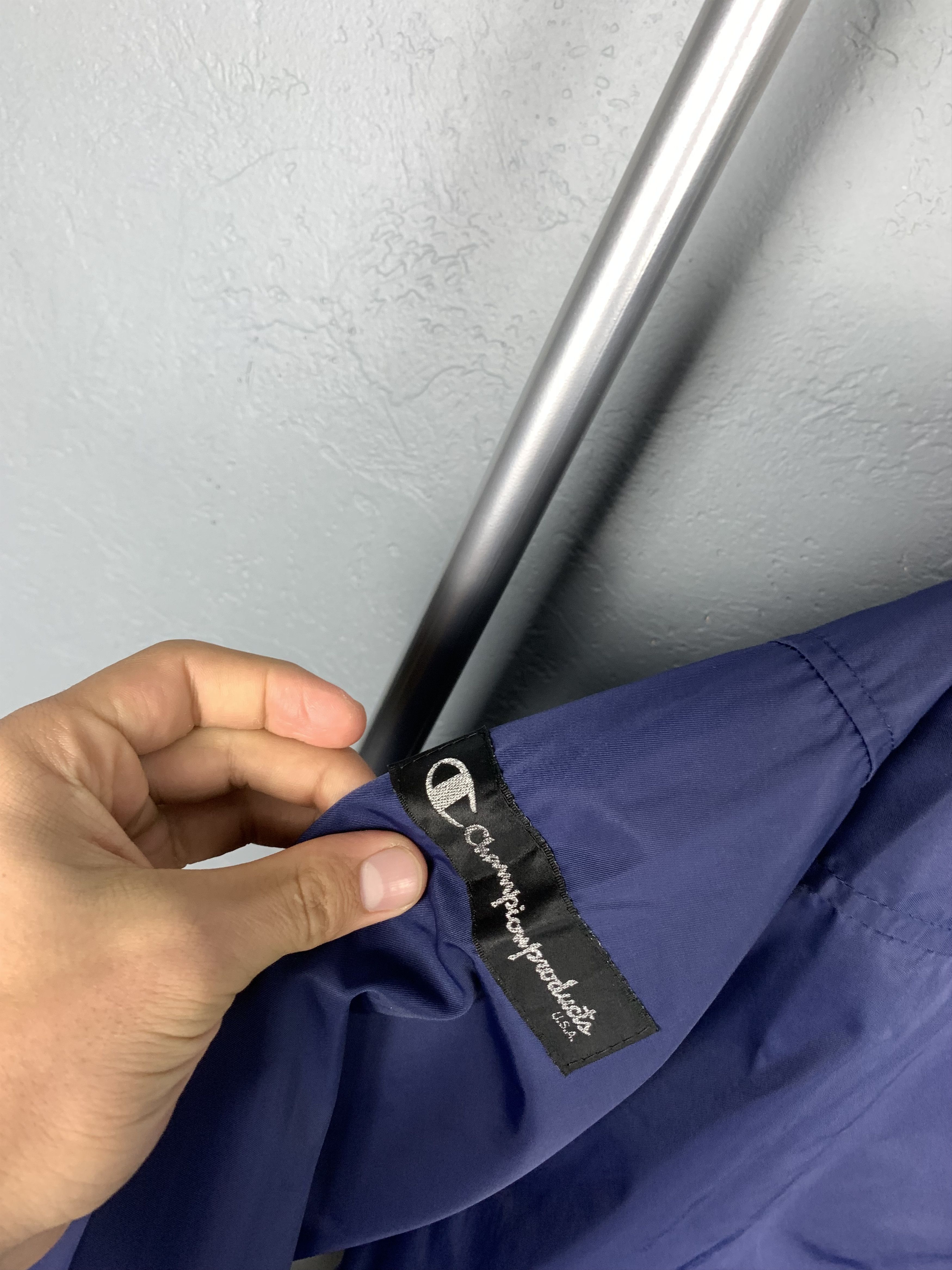 Champion Champion Products USA Logo Coach Windbreaker Jacket Size US XL / EU 56 / 4 - 3 Thumbnail