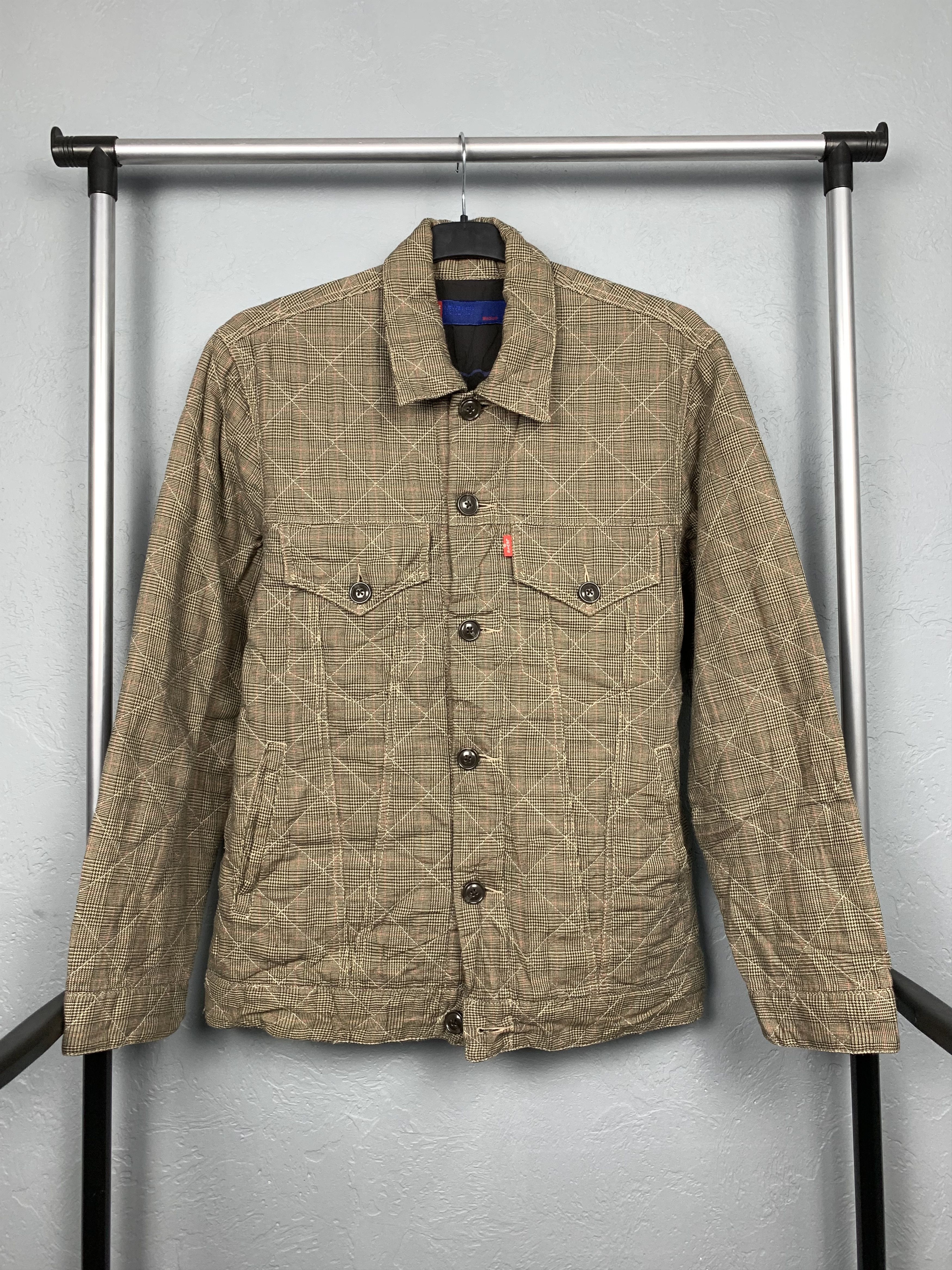 Levi's Levi's Movin On Vintage Mens Workwear Plaid Jacket Y2K Size US M / EU 48-50 / 2 - 1 Thumbnail