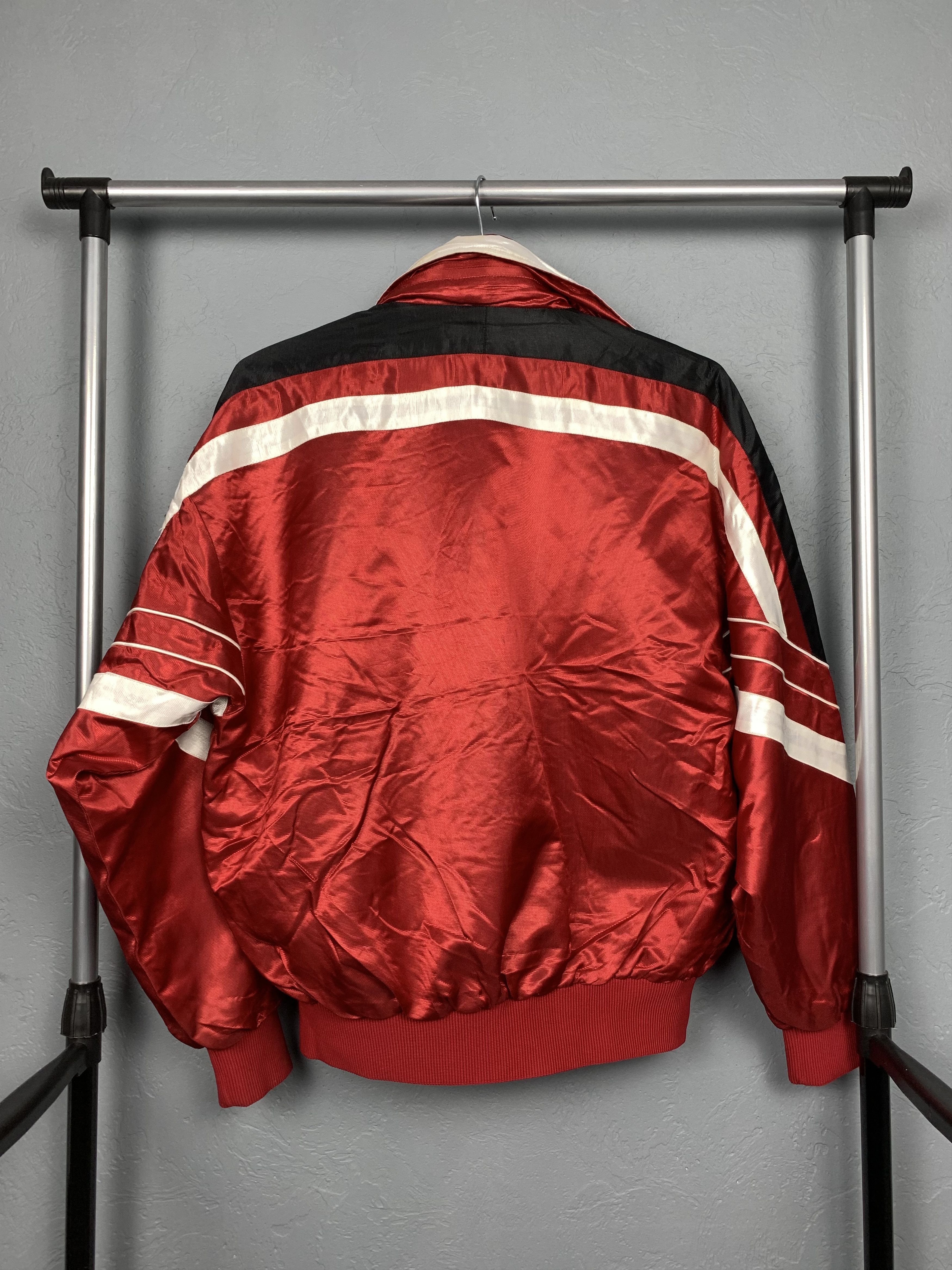 Japanese Brand Mizuno 90s Vintage Mens Nylon Bomber Jacket Size US M / EU 48-50 / 2 - 8 Thumbnail