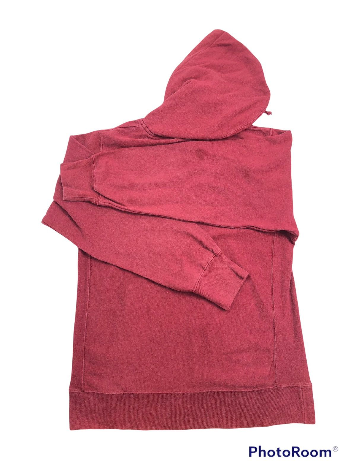 Japanese Brand Japanese LZBN Big logo Maroon Hoodie Size US M / EU 48-50 / 2 - 2 Thumbnail