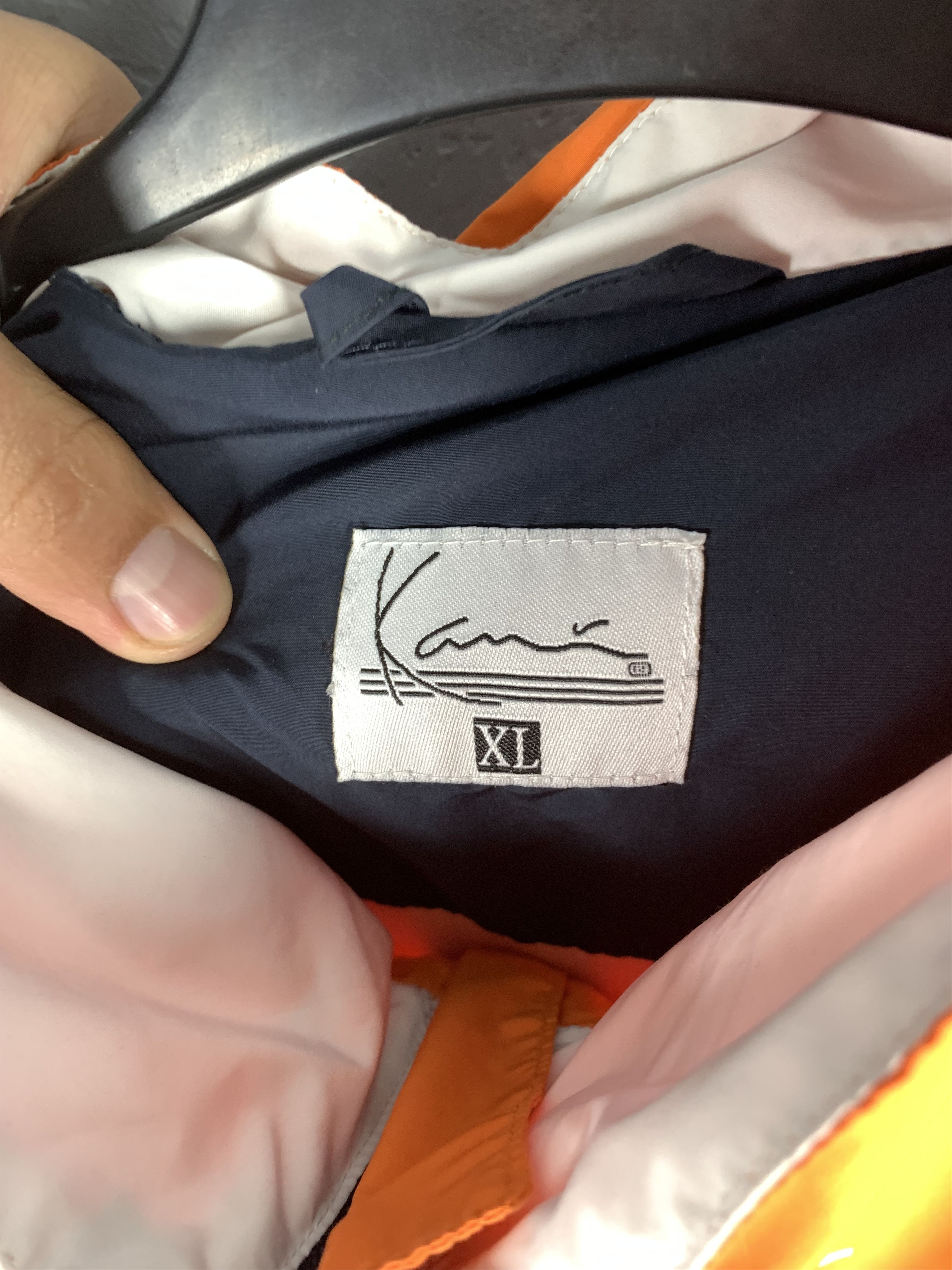 Karl Kani × Vintage Karl Kani Vintage Mens Windbreaker Jacket Size US XL / EU 56 / 4 - 6 Thumbnail