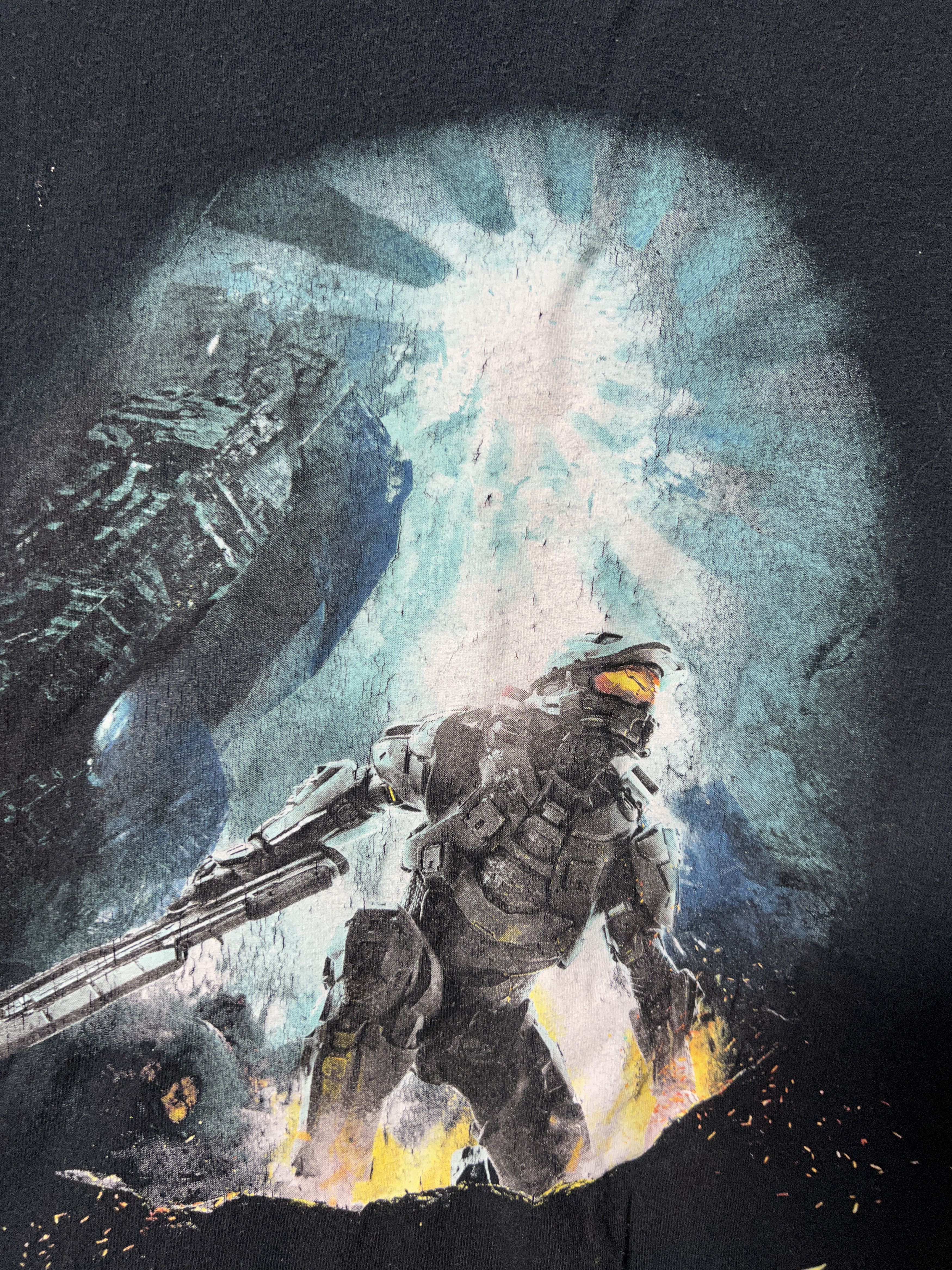 Microsoft Vintage 2000s Halo 4 Microsoft Game T-shirt Size US L / EU 52-54 / 3 - 6 Thumbnail