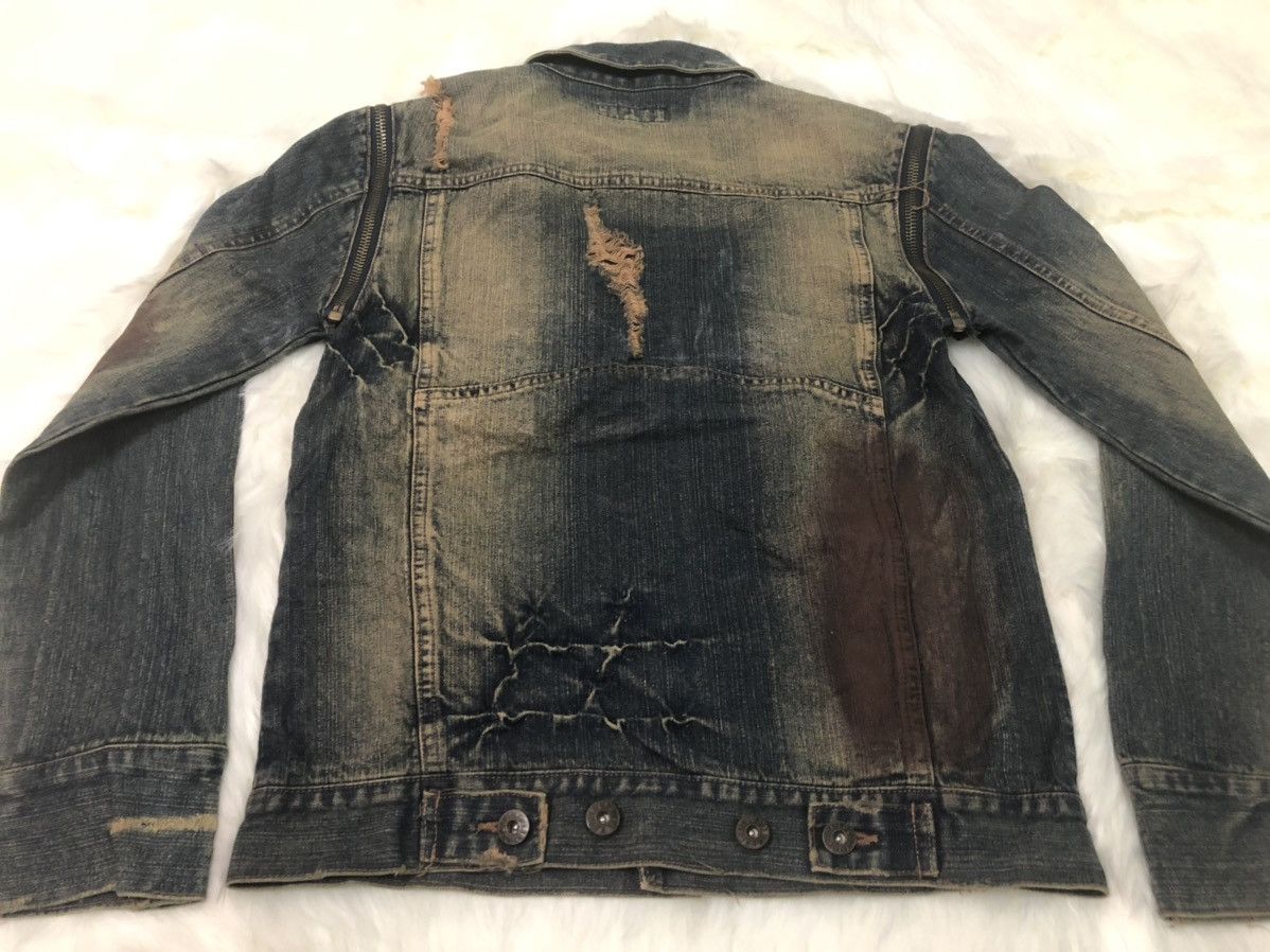 Designer × Seditionaries LowBox Distressed Denim inspired Vivienne Westwood Design Size US M / EU 48-50 / 2 - 4 Thumbnail
