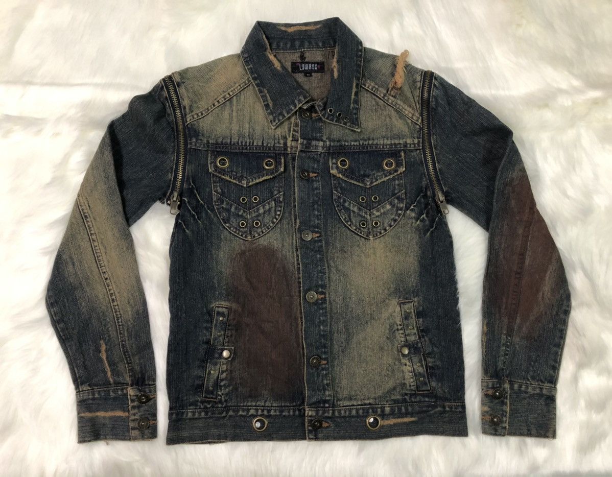 Designer × Seditionaries LowBox Distressed Denim inspired Vivienne Westwood Design Size US M / EU 48-50 / 2 - 1 Thumbnail